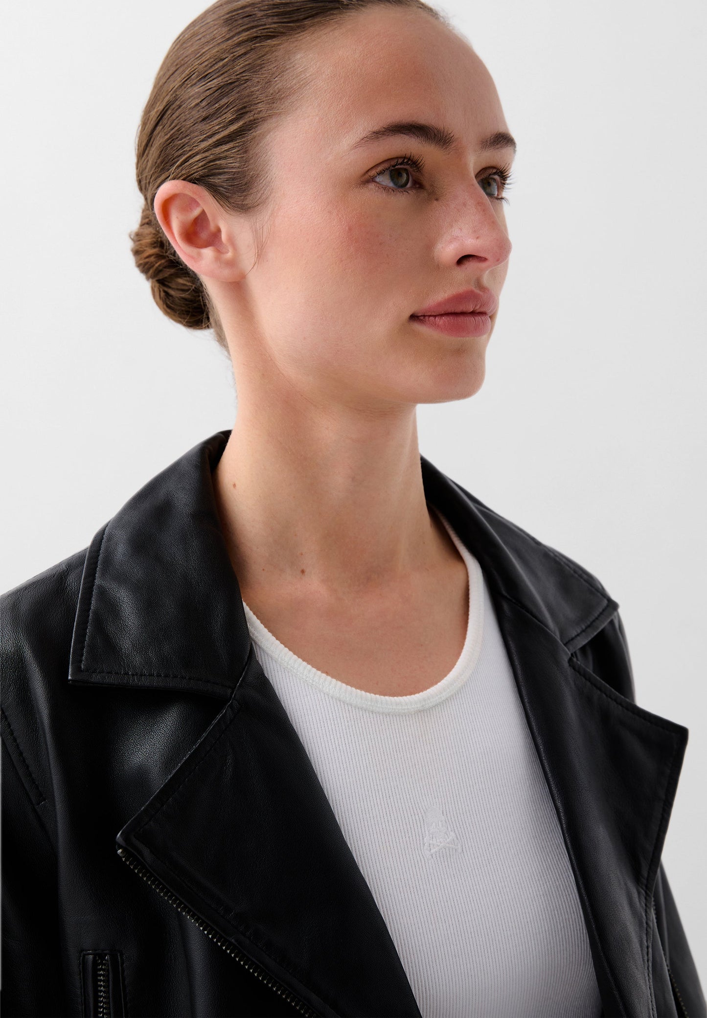 BLOUSON MOTARD CUIR