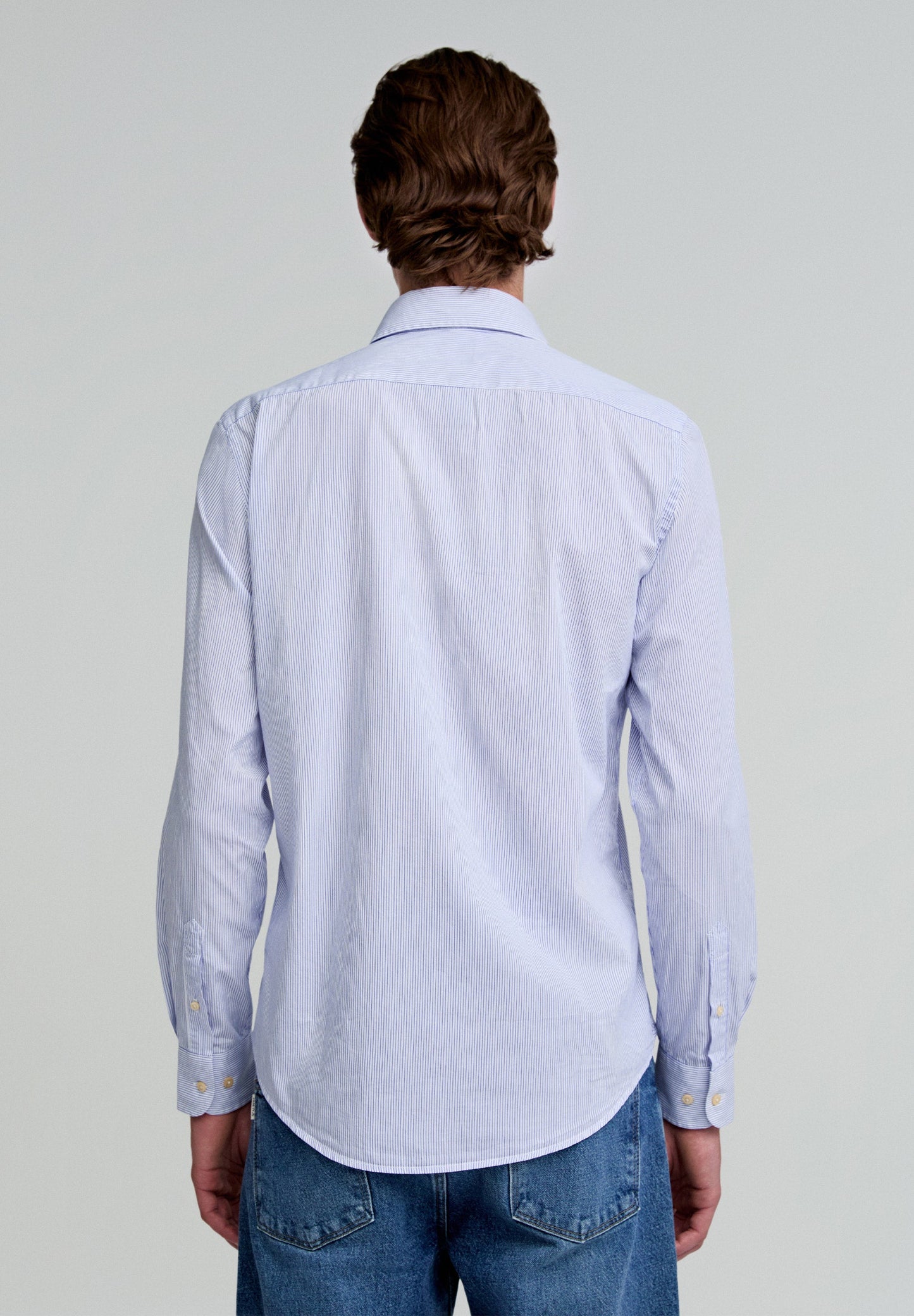 CHEMISE RAYURES SKULL CONTRASTANTES