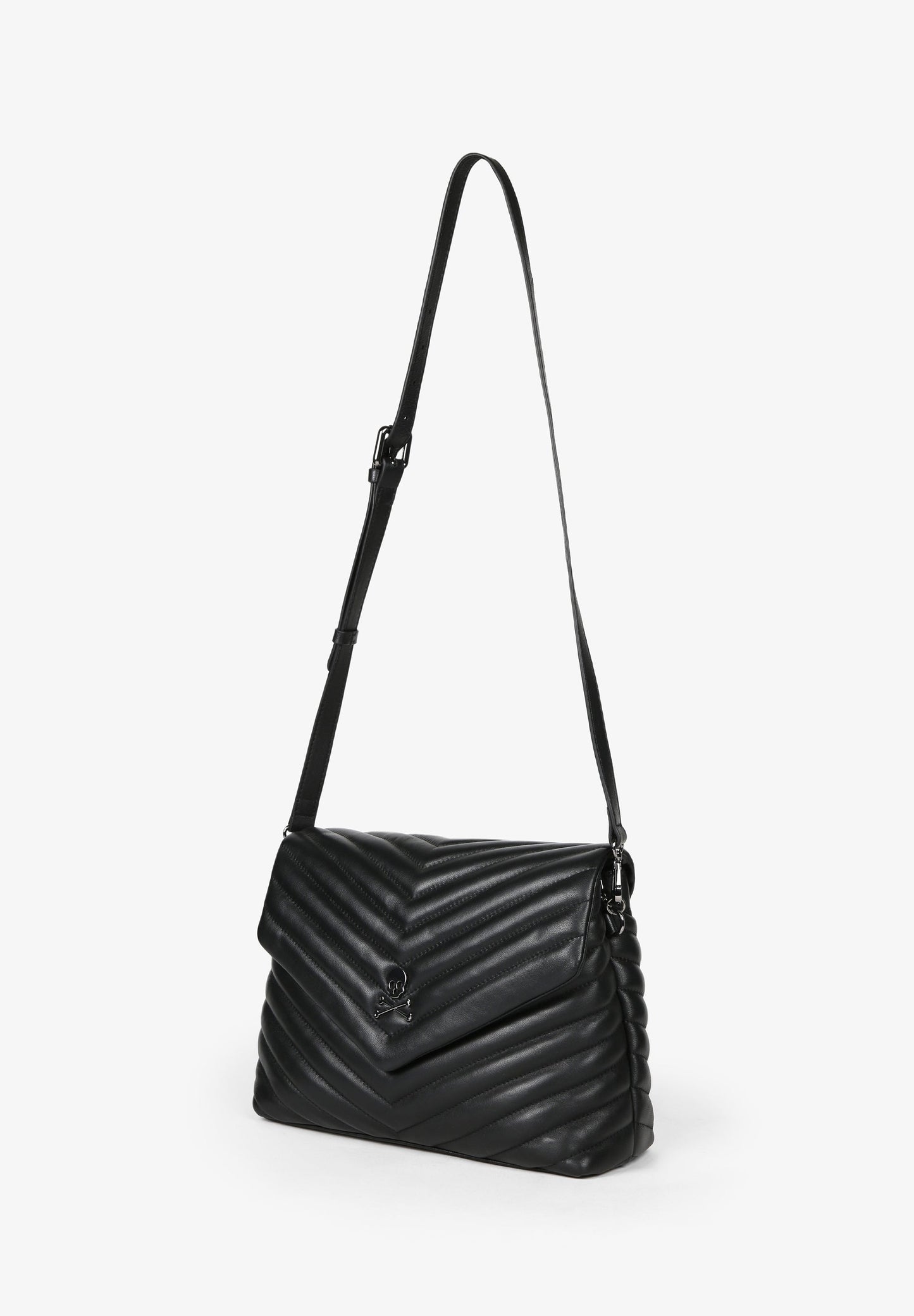 SAC CUIR BANDOULIÈRE MATELASSÉ