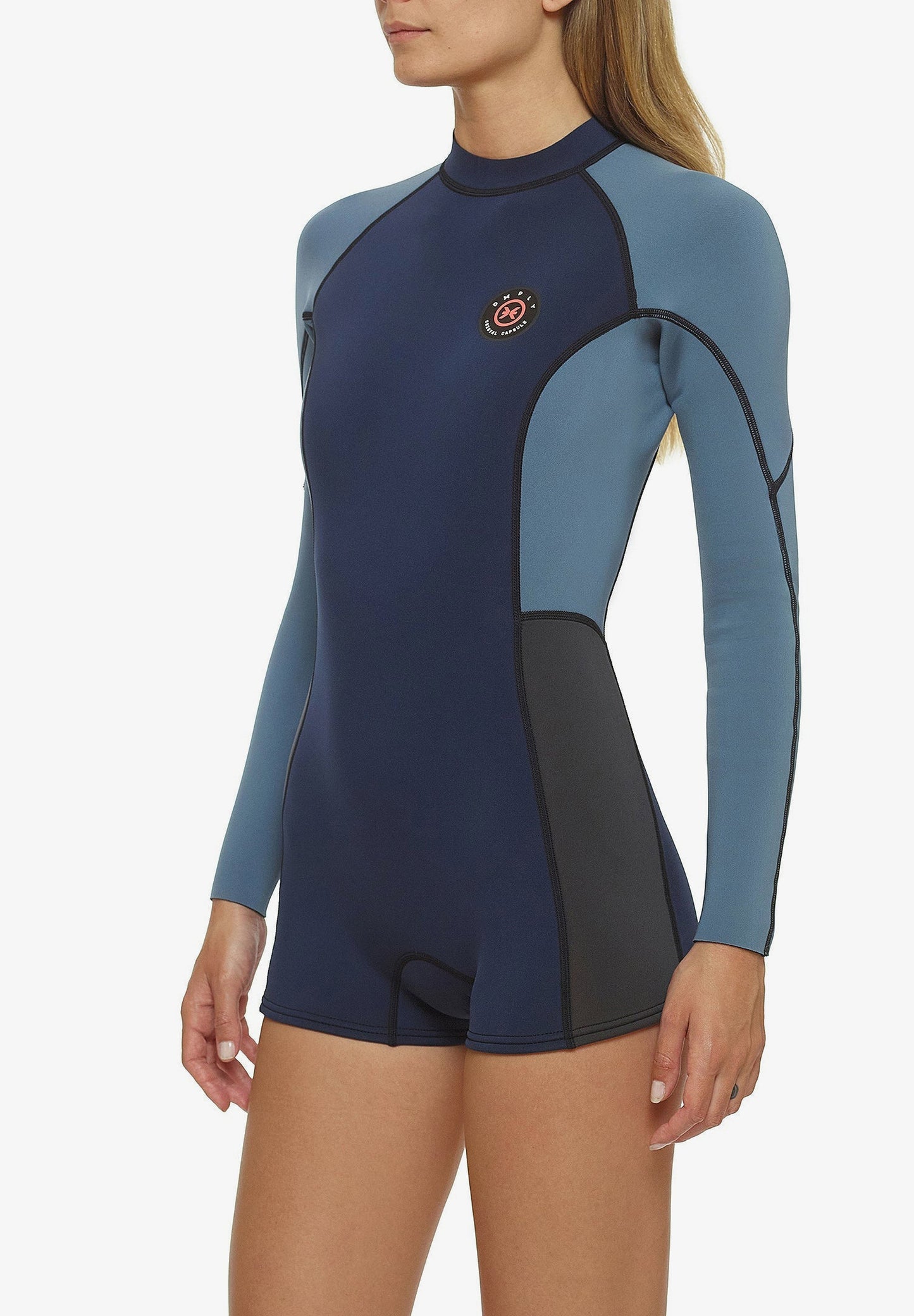 COMBINAISON WOMAN CRYSTAL CAPSULE 2/2 BACK ZIP