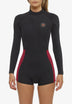COMBINAISON WOMAN CRYSTAL CAPSULE 2/2 BACK ZIP