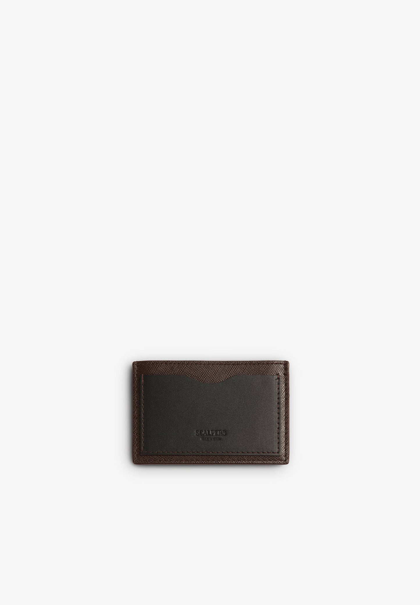 PORTE-CARTES CUIR DÉTAIL CONTRASTANT