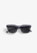 LUNETTES DE SOLEIL CARRÉES TRANSPARENTES