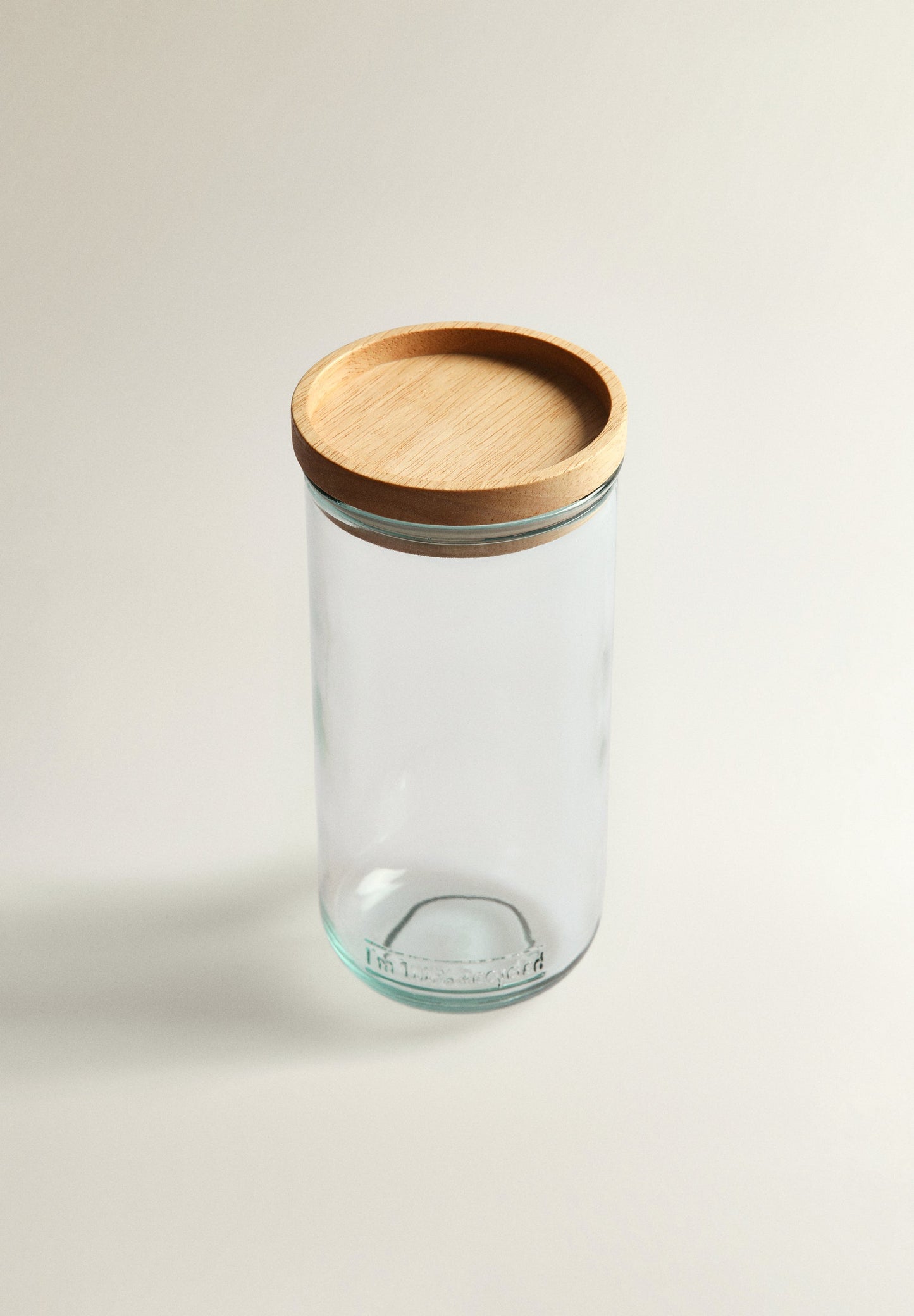 POT DE STOCKAGE BOIS HAUT