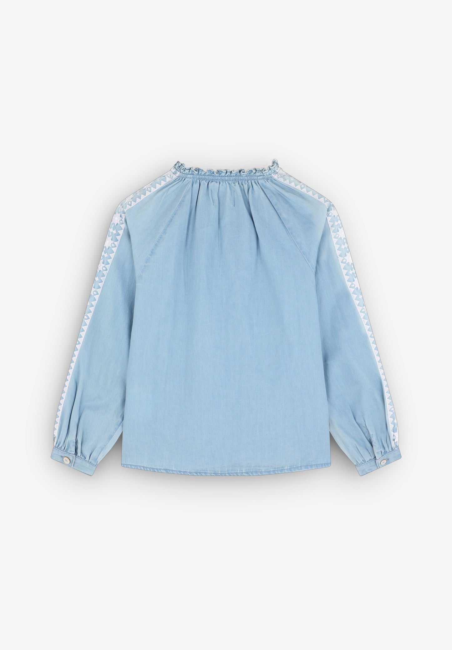 CHEMISE JEAN BRODÉE