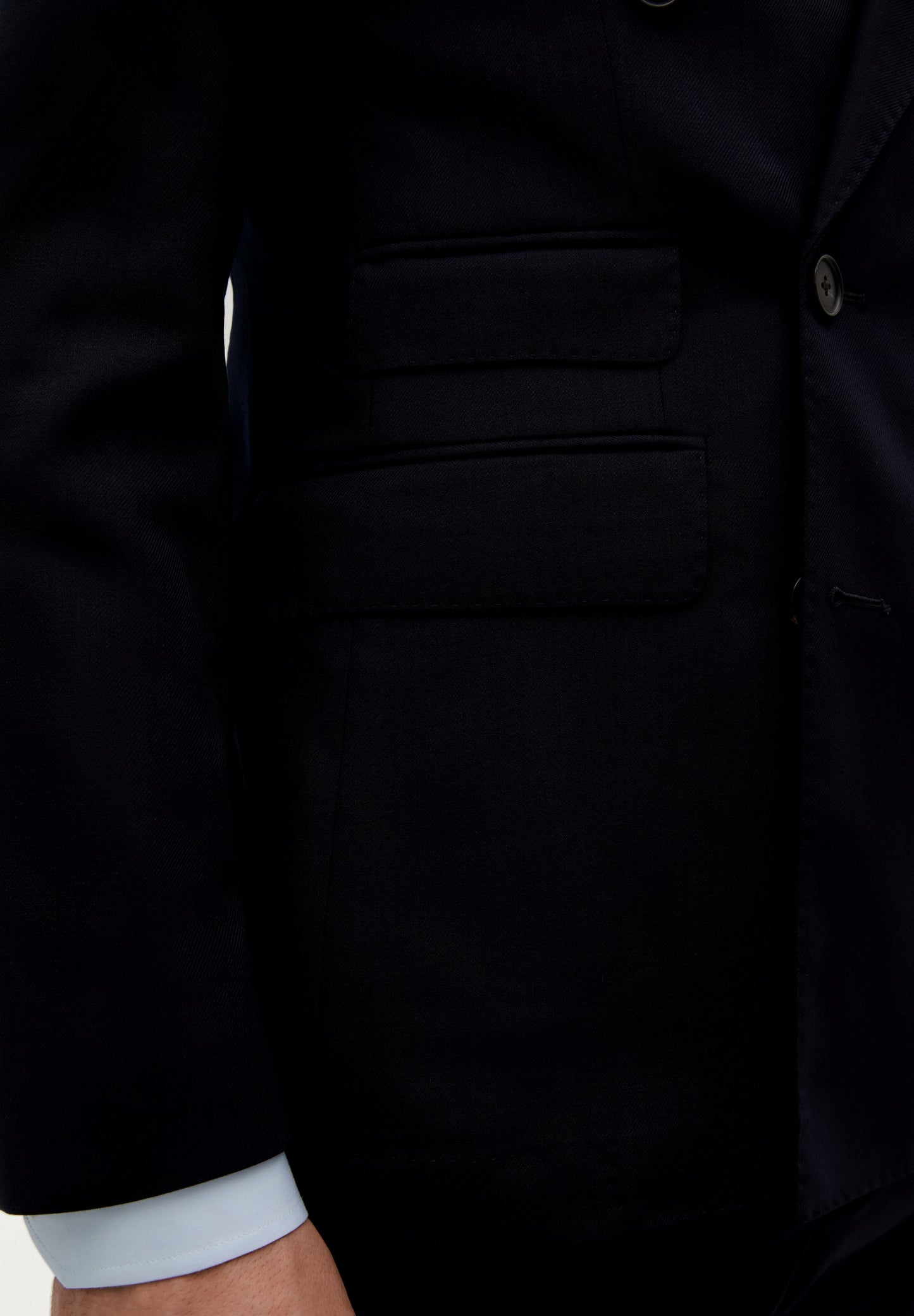 VESTE CROISÉE LAINE