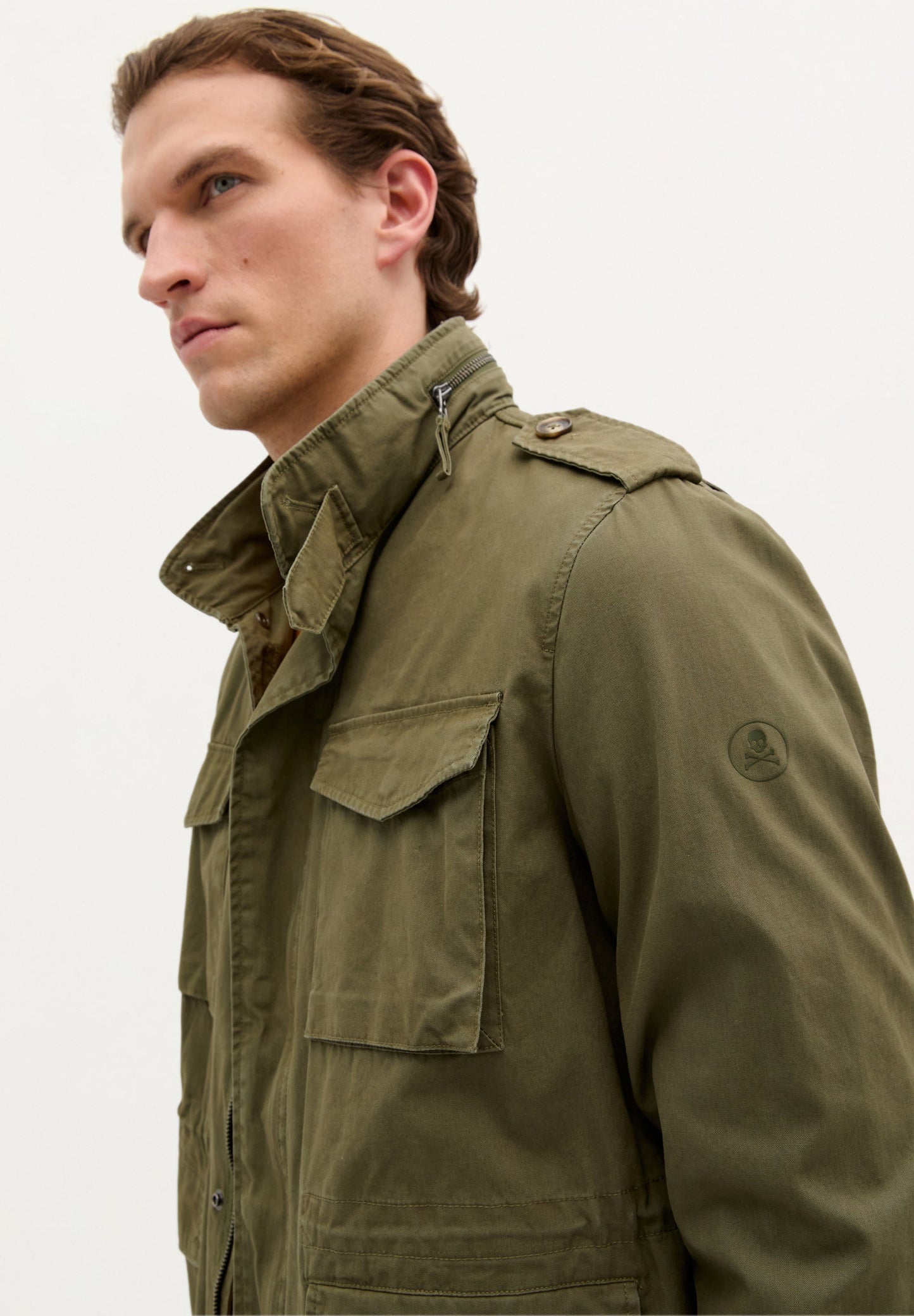 VESTE MILITAIRE POCHES