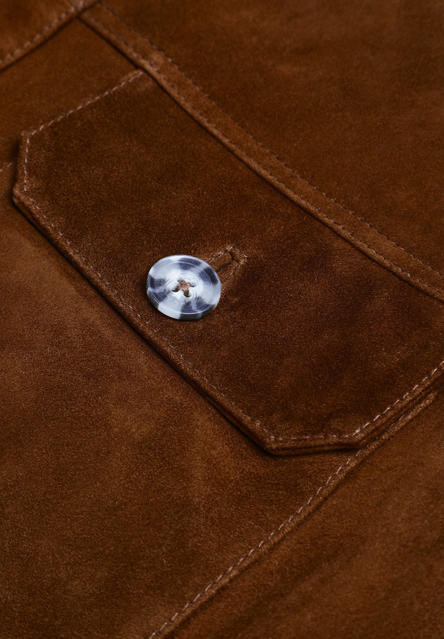 VESTE CUIR BOUTONS