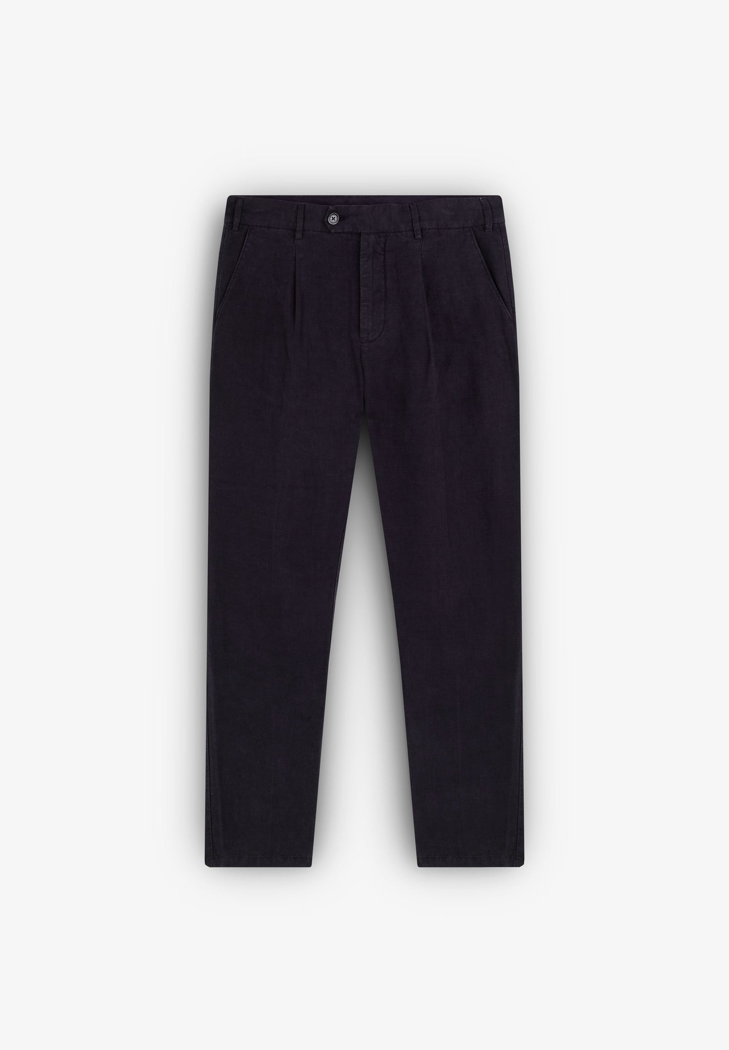 PANTALON À PINCES LIN