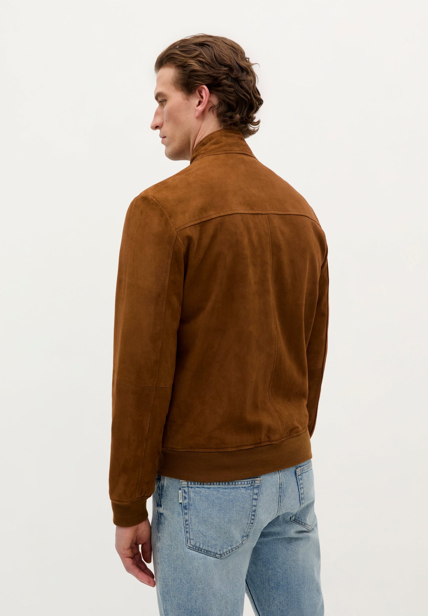 VESTE BOMBER DAIM