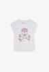 T-SHIRT SKULL GLITTER