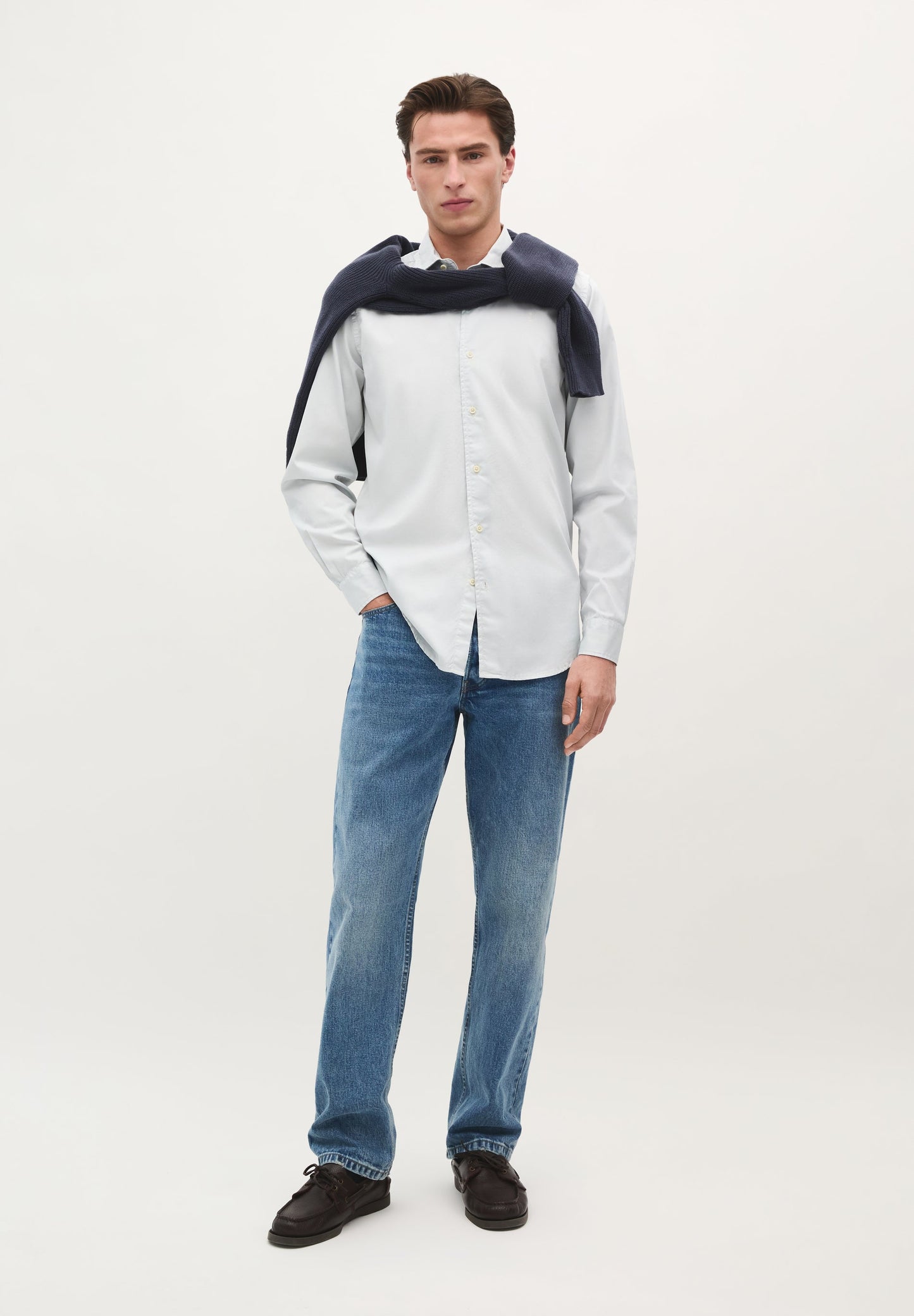 CHEMISE SKULL BRODÉ TON SUR TON