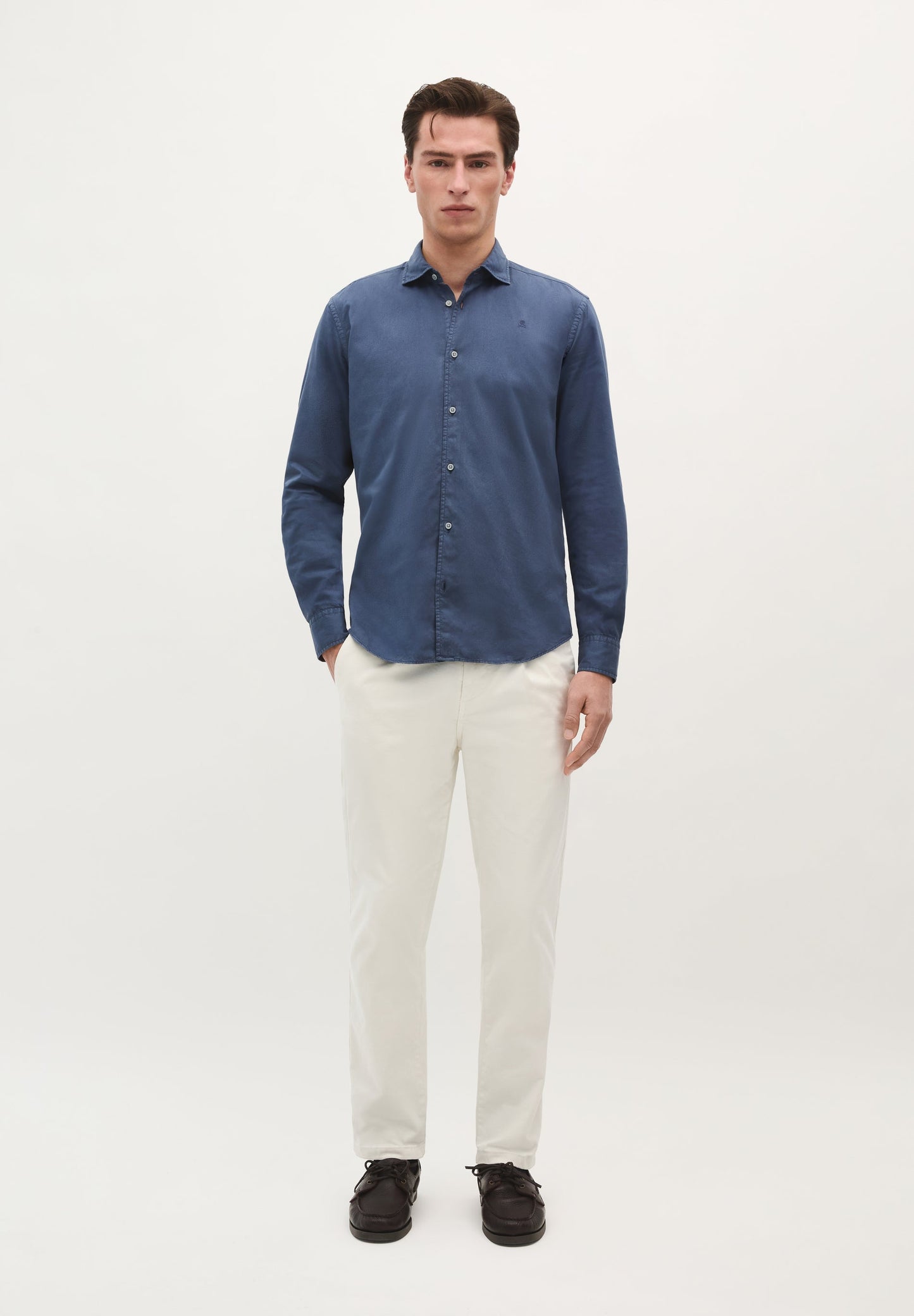 CHEMISE SKULL BRODÉ TON SUR TON