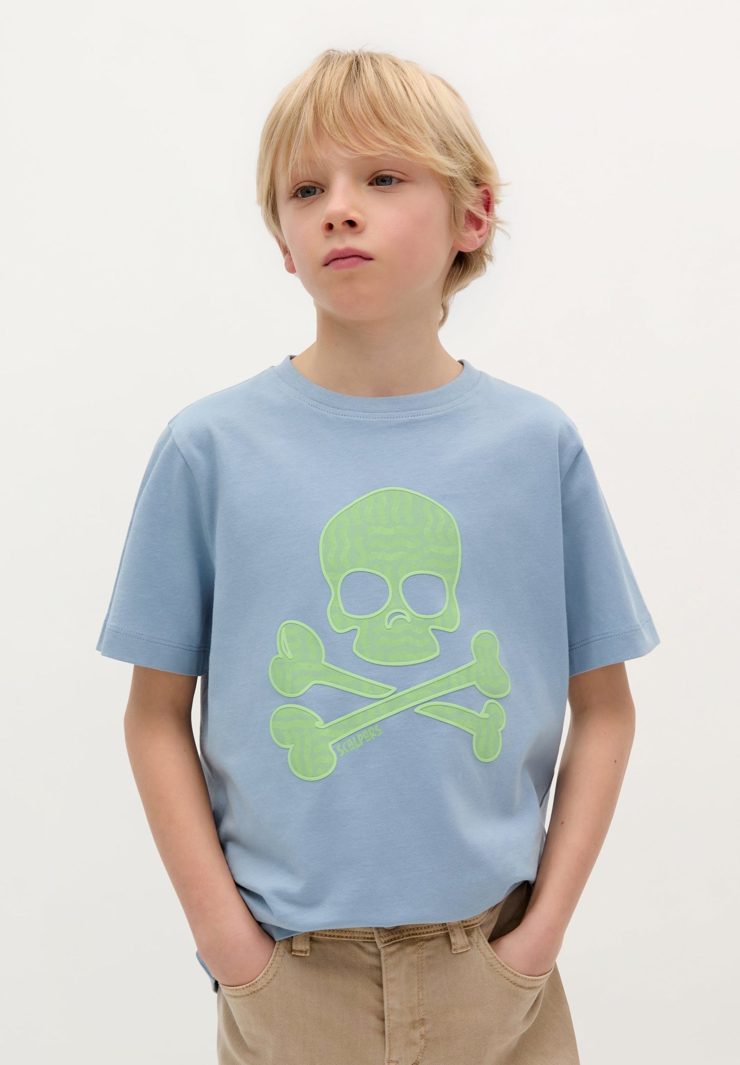 T-SHIRT SKULL VAGUES
