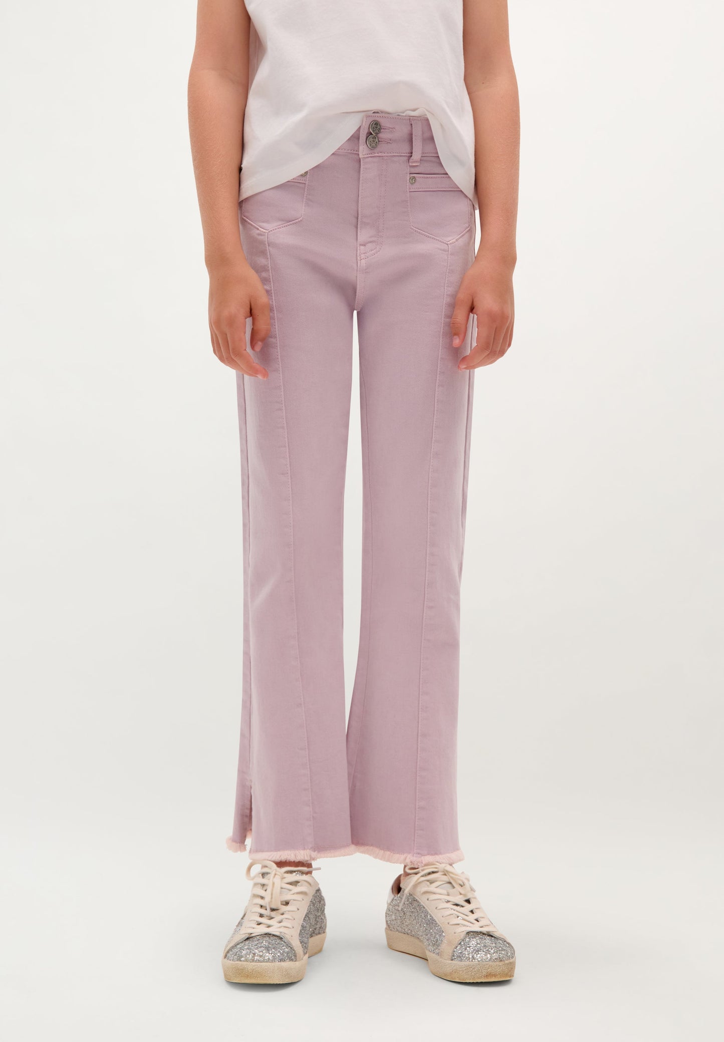PANTALON ÉVASÉ BOUTONS