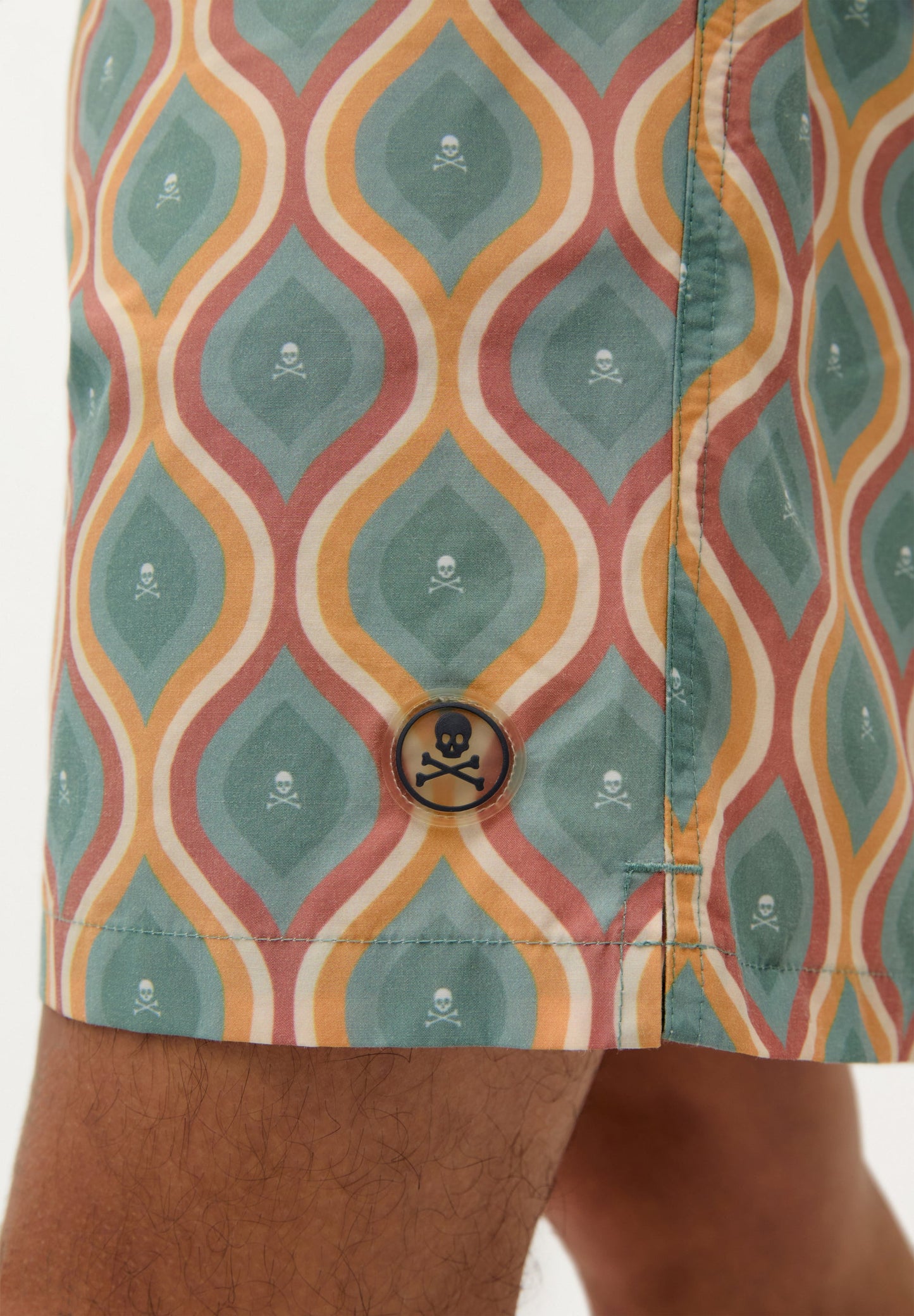 MAILLOT DE BAIN IMPRIMÉ FESTONNÉ
