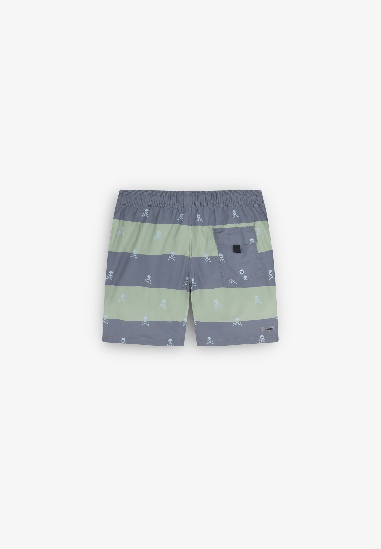 SCSKULL STRIPES SWIMSUIT