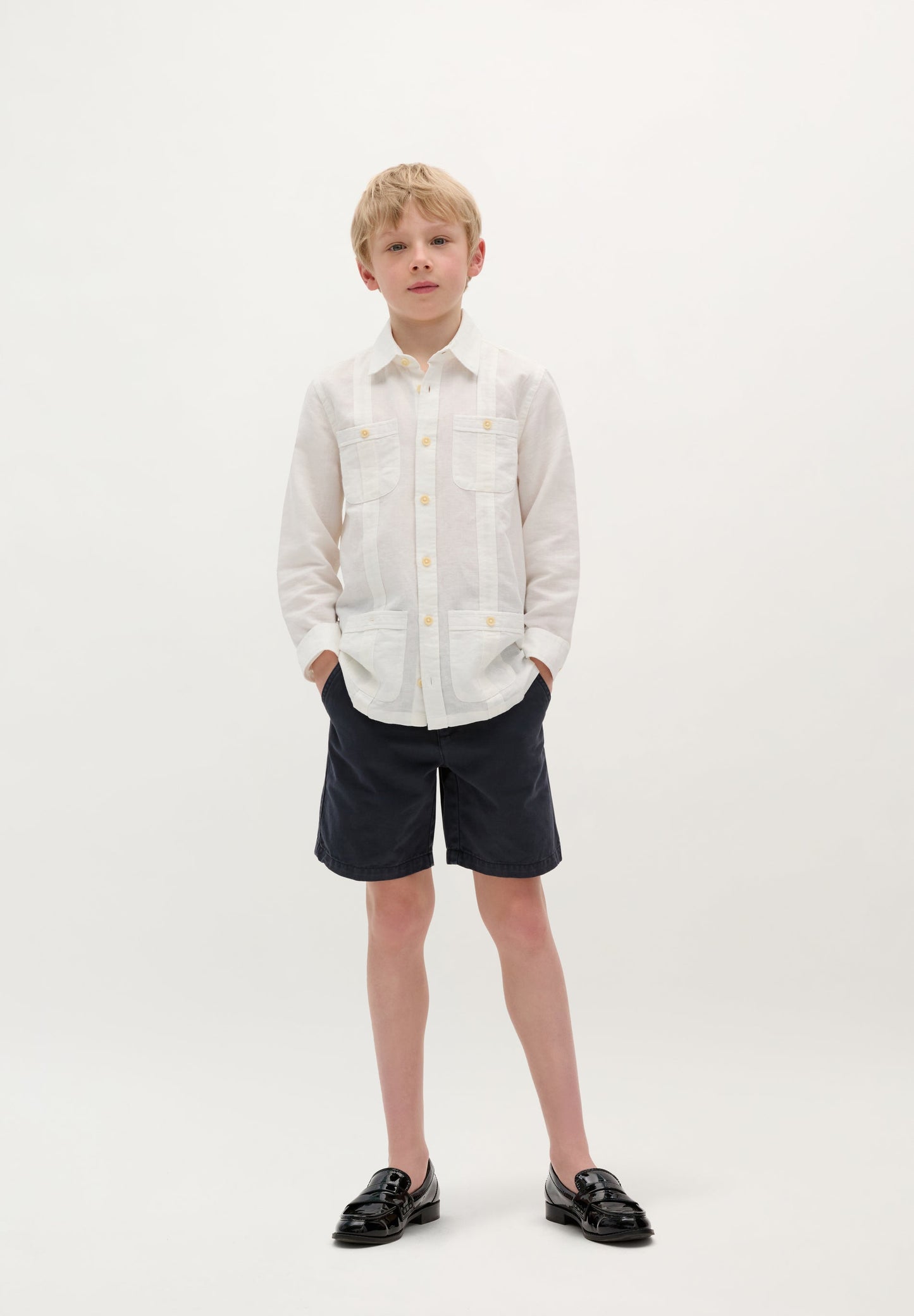 SCNANTE LINEN SHIRT KIDS