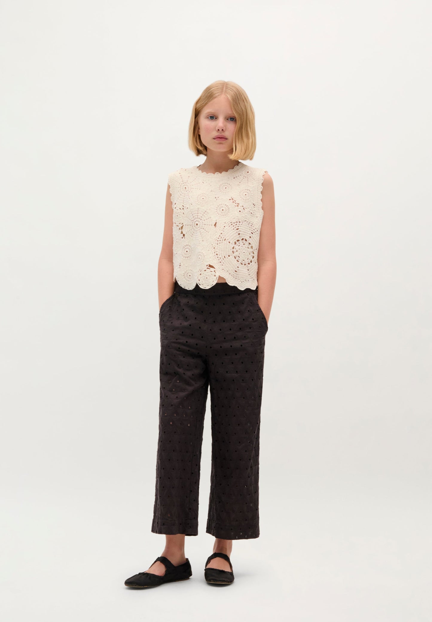 SCFLOWERS CROCHET TOP GIRLS