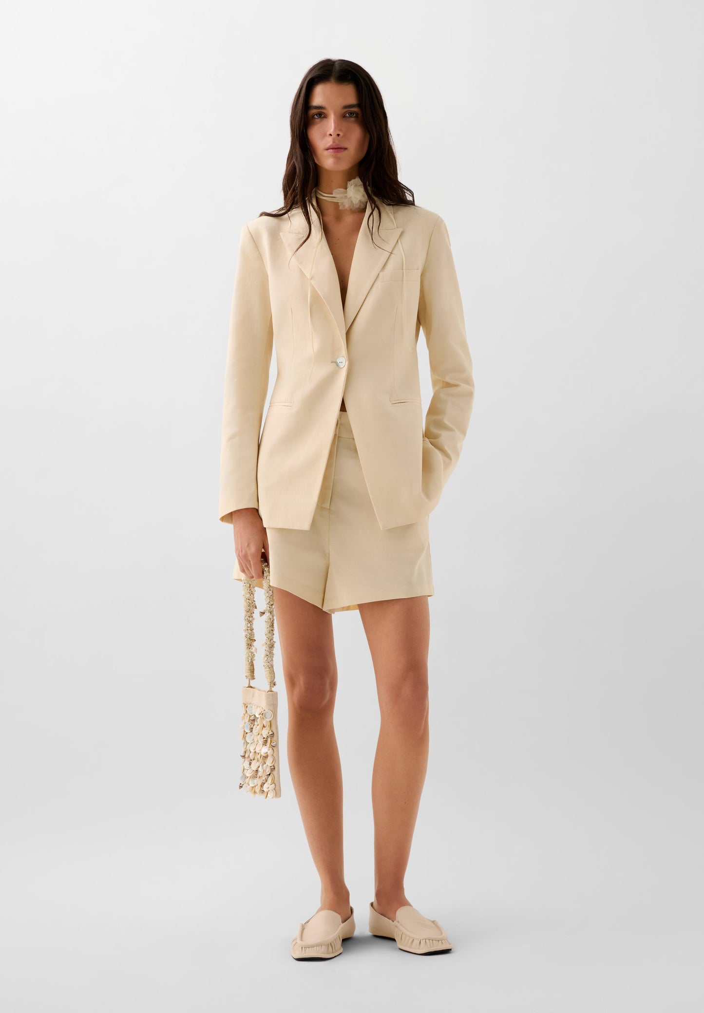 BLAZER BOUTONS NACRÉS