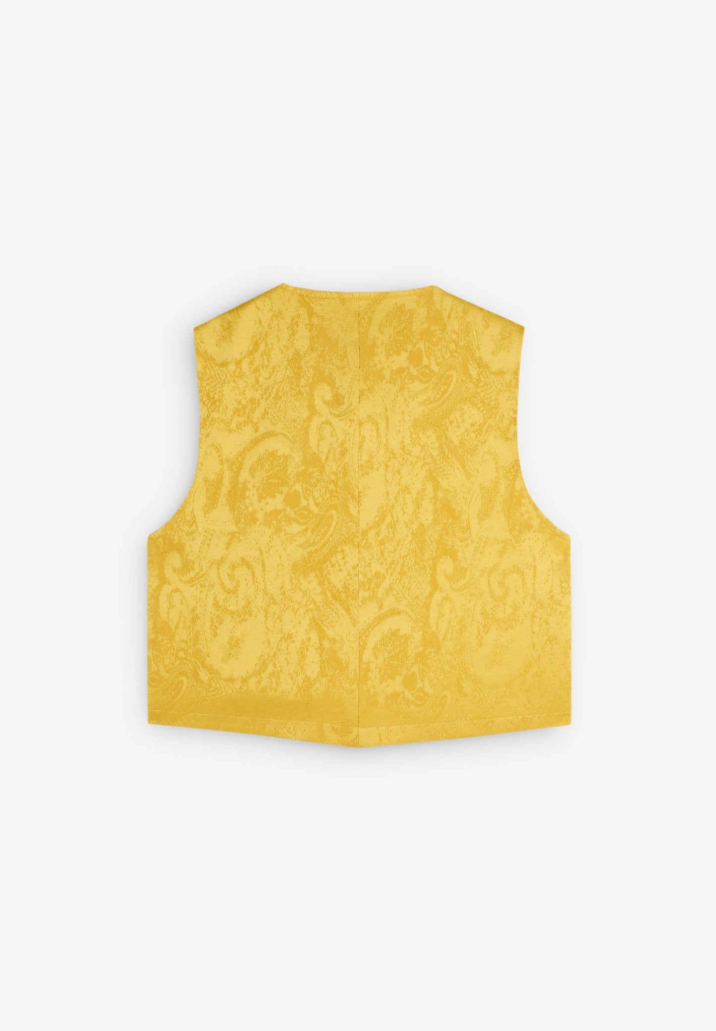 GILET CROPPED JACQUARD