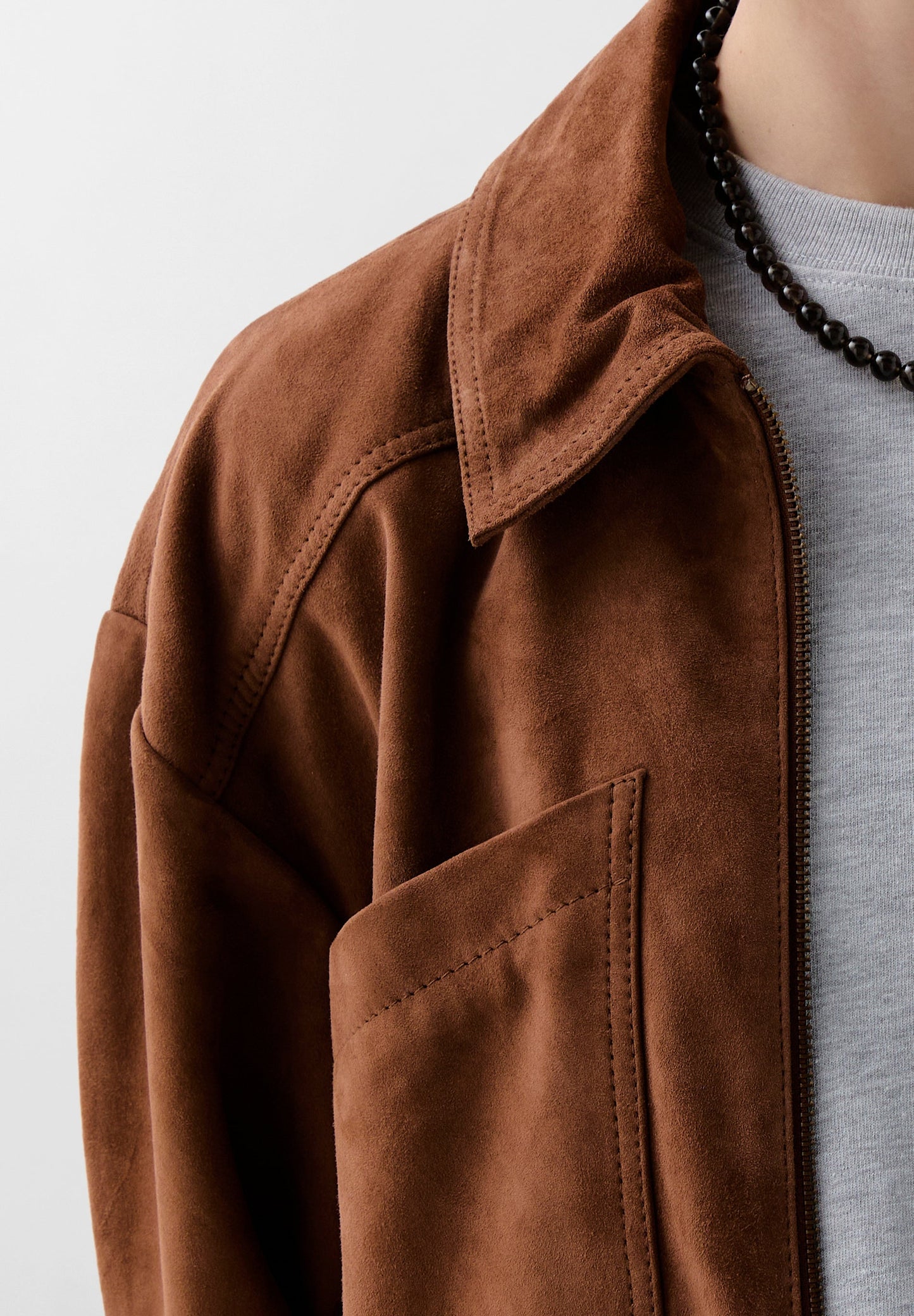 VESTE CROPPED DAIM