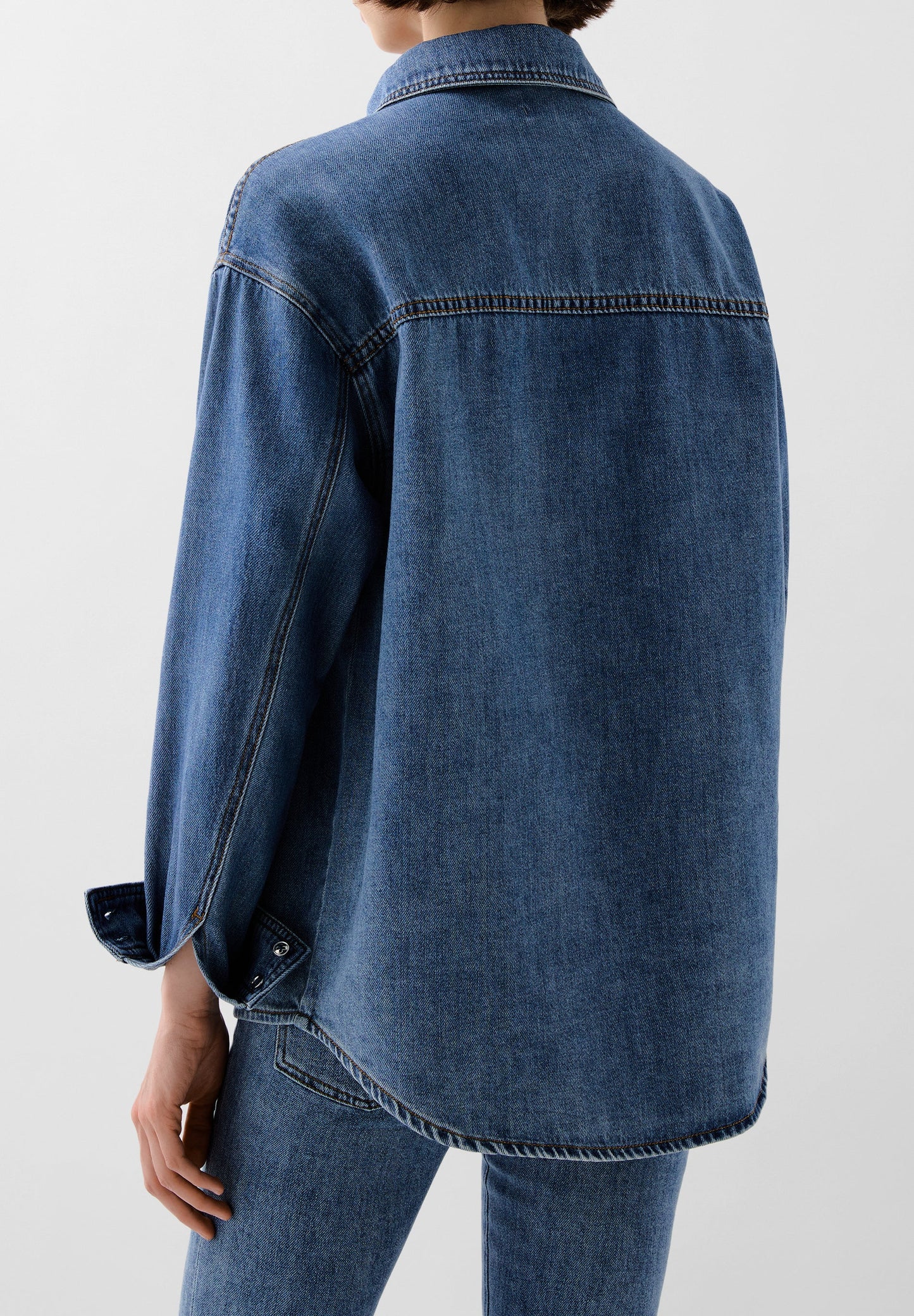 CHEMISE DENIM CLOUS