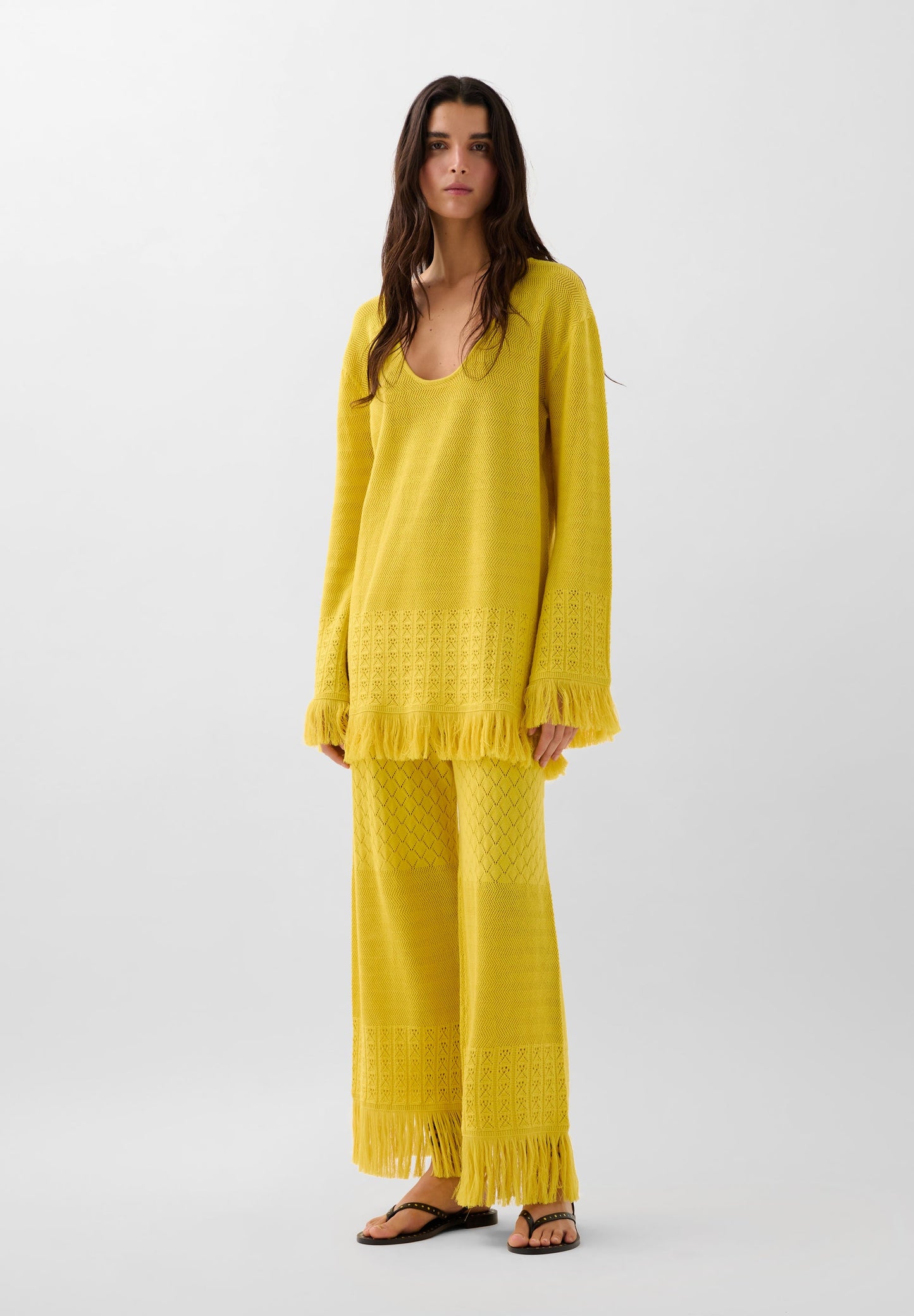 PULL MAILLE FRANGES