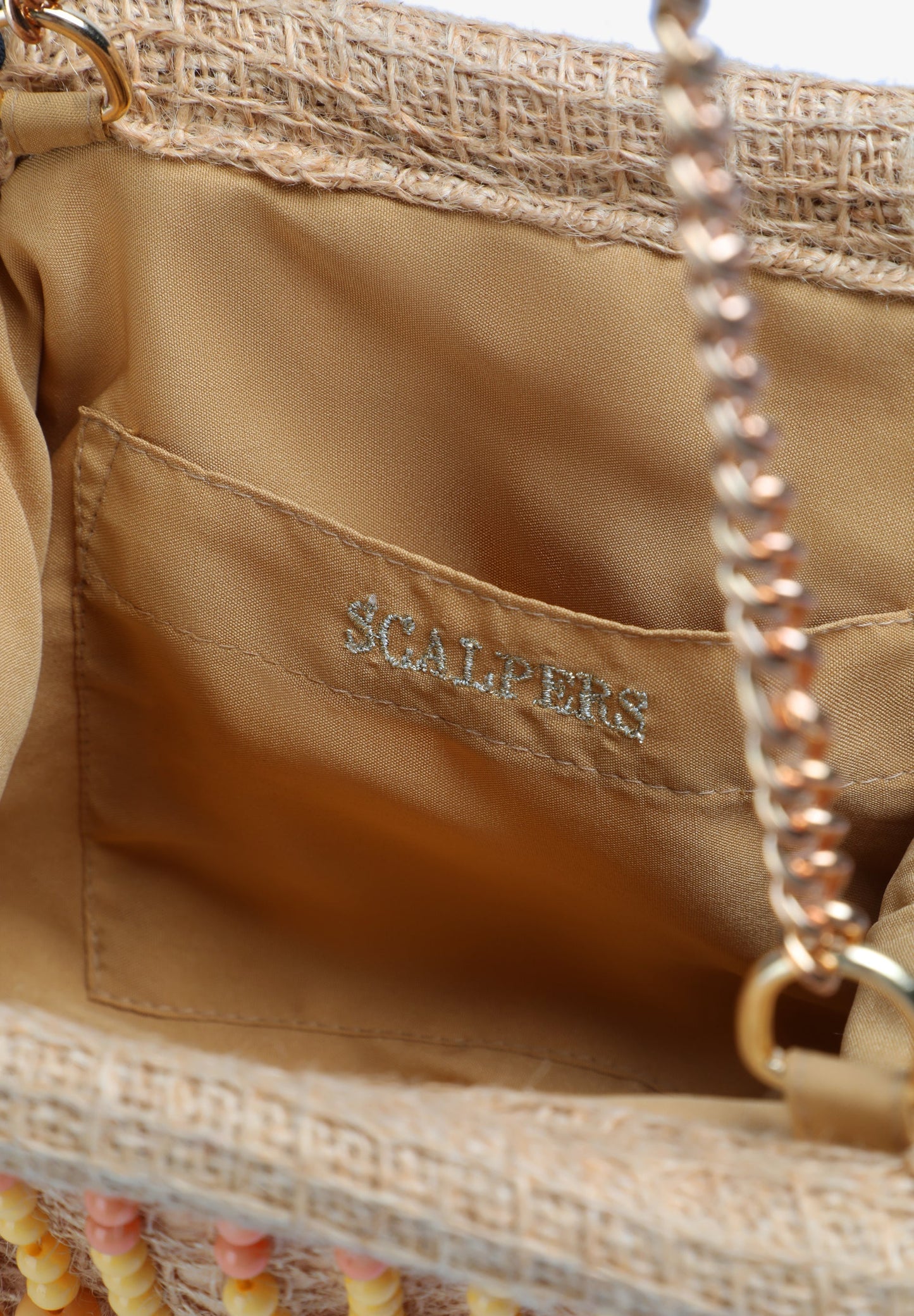 SAC CROCHET PERLES