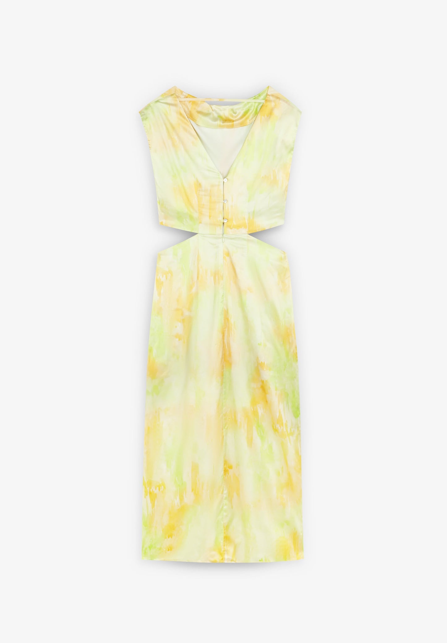 ROBE TYE DYE FENDUE