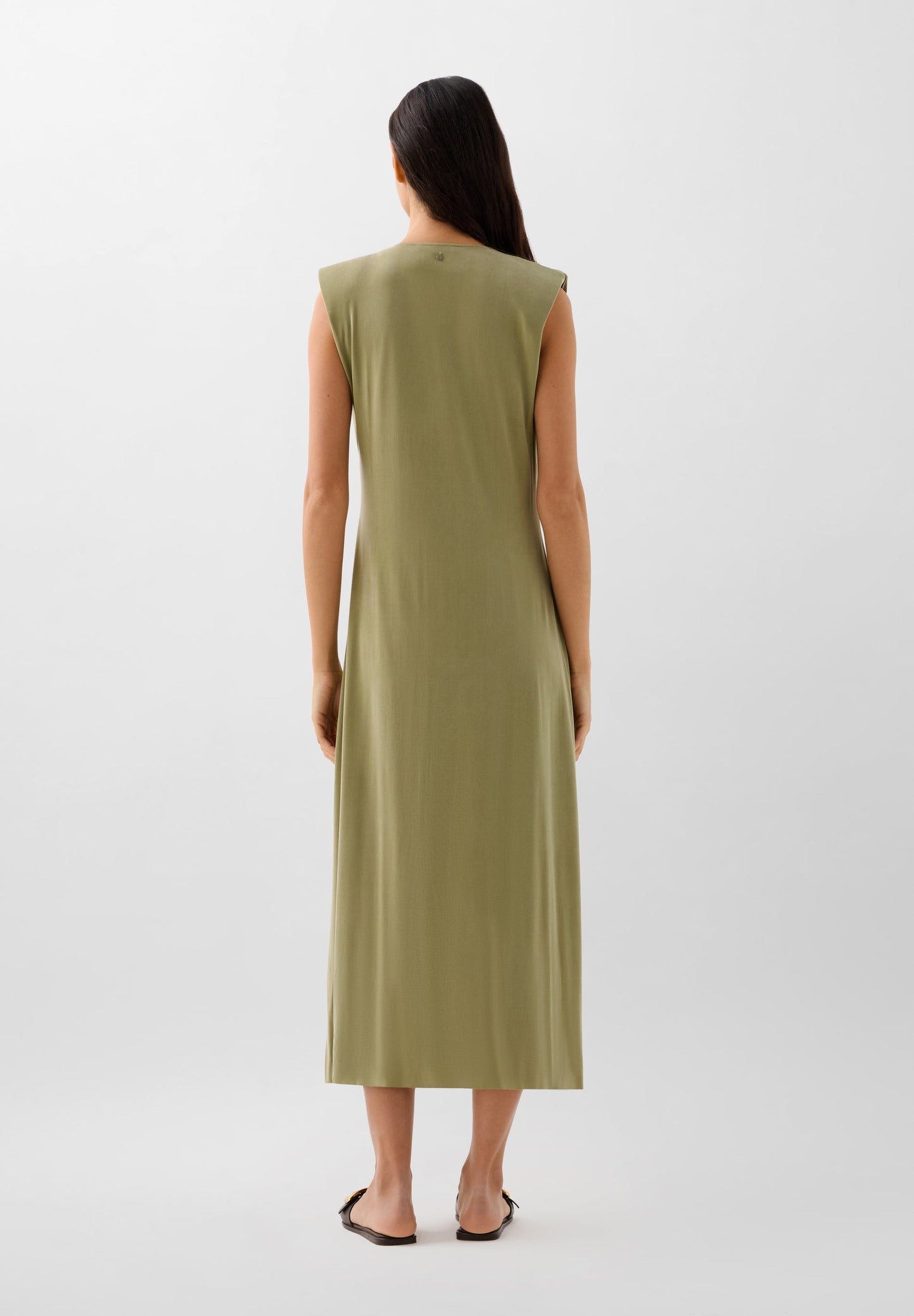 ROBE CUPRO DÉTAIL TAILLE
