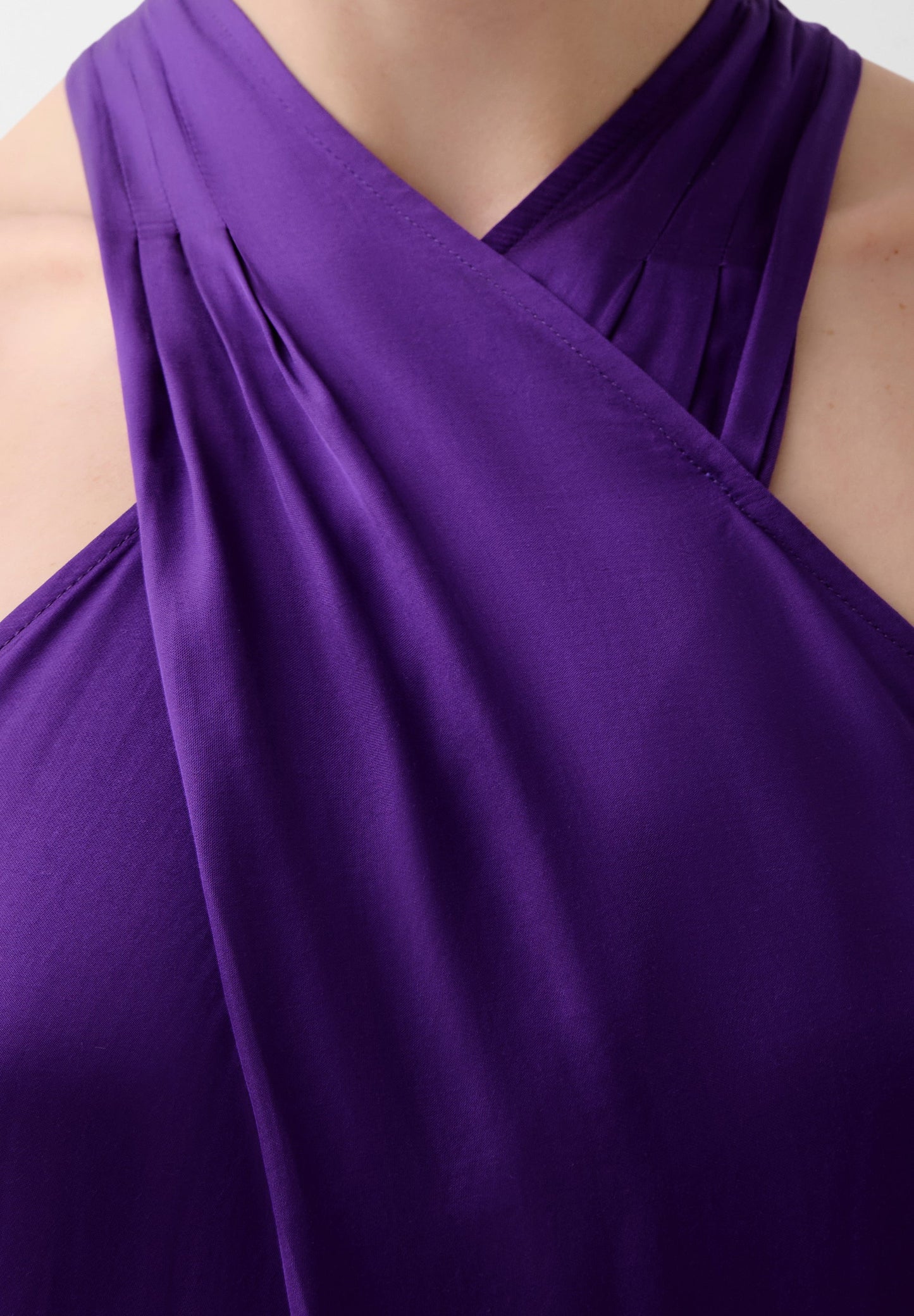 ROBE MIDI HALTER