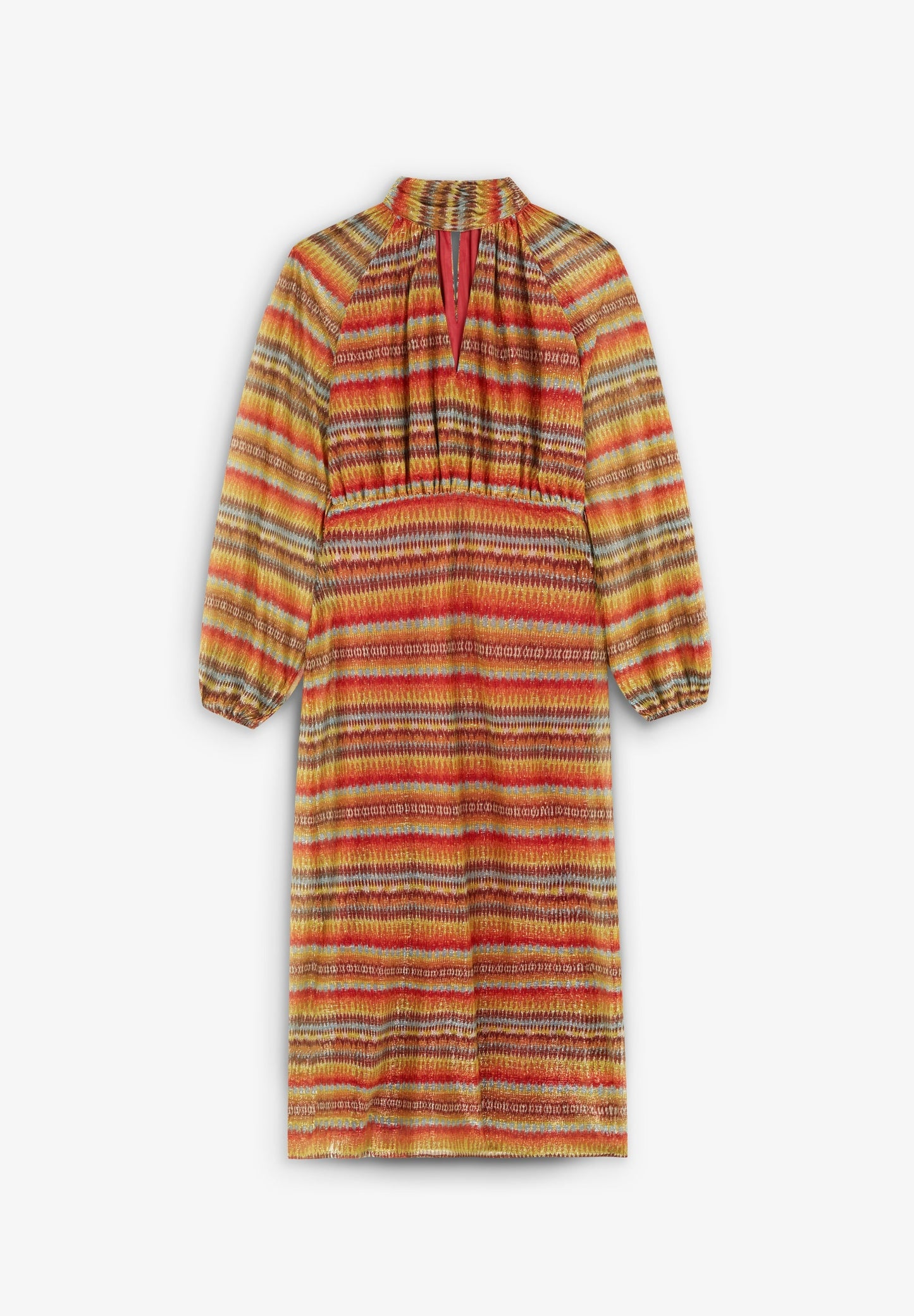 ROBE ETHNIQUE LUREX