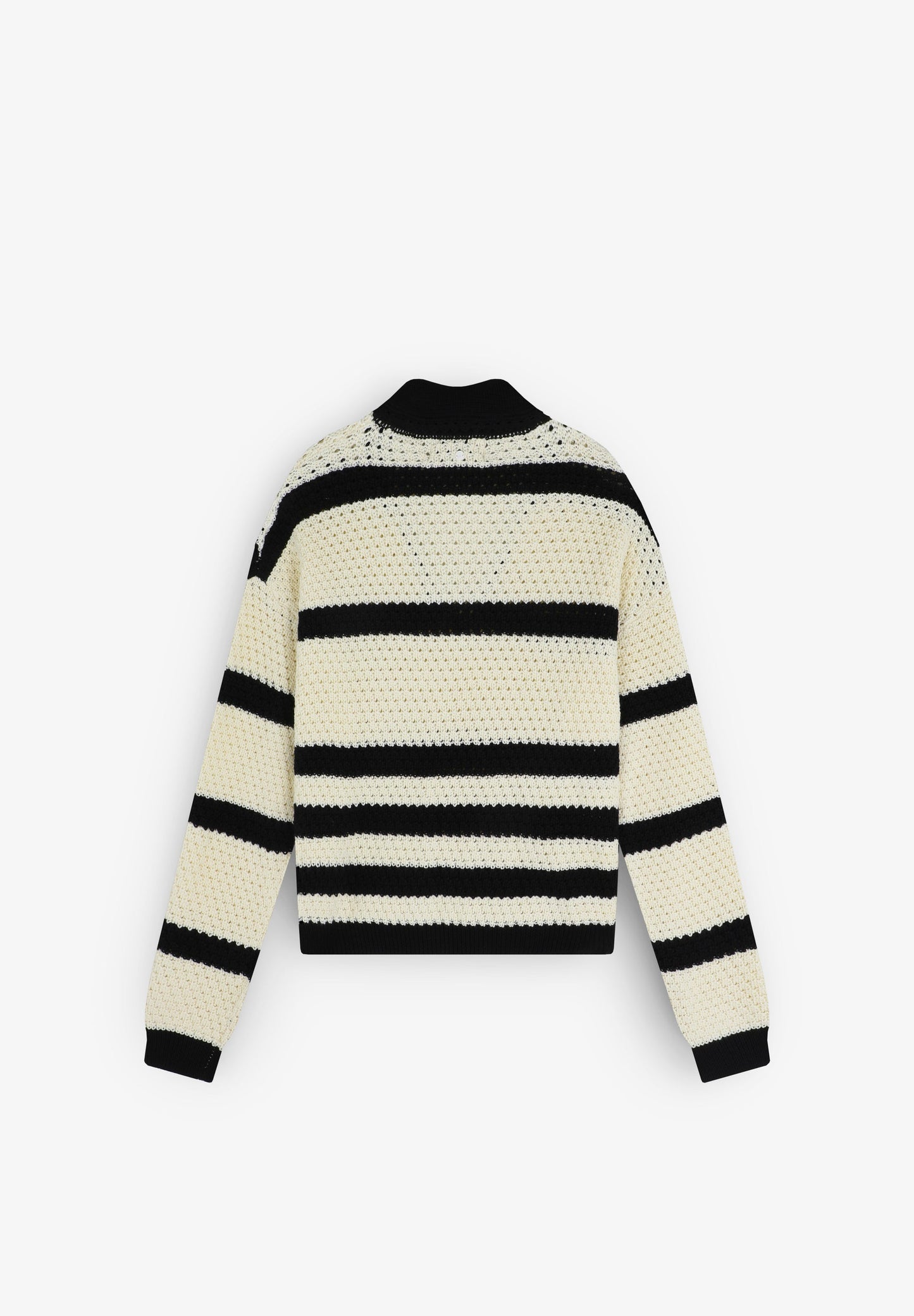 PULL RAYURES CROCHET