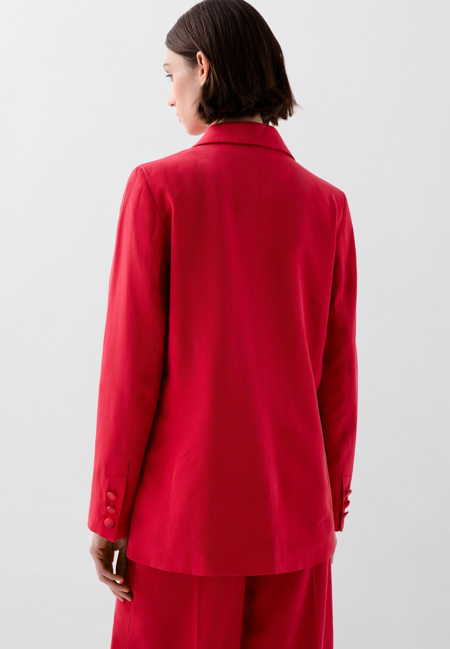 VESTE CROISÉE TISSU FLUIDE