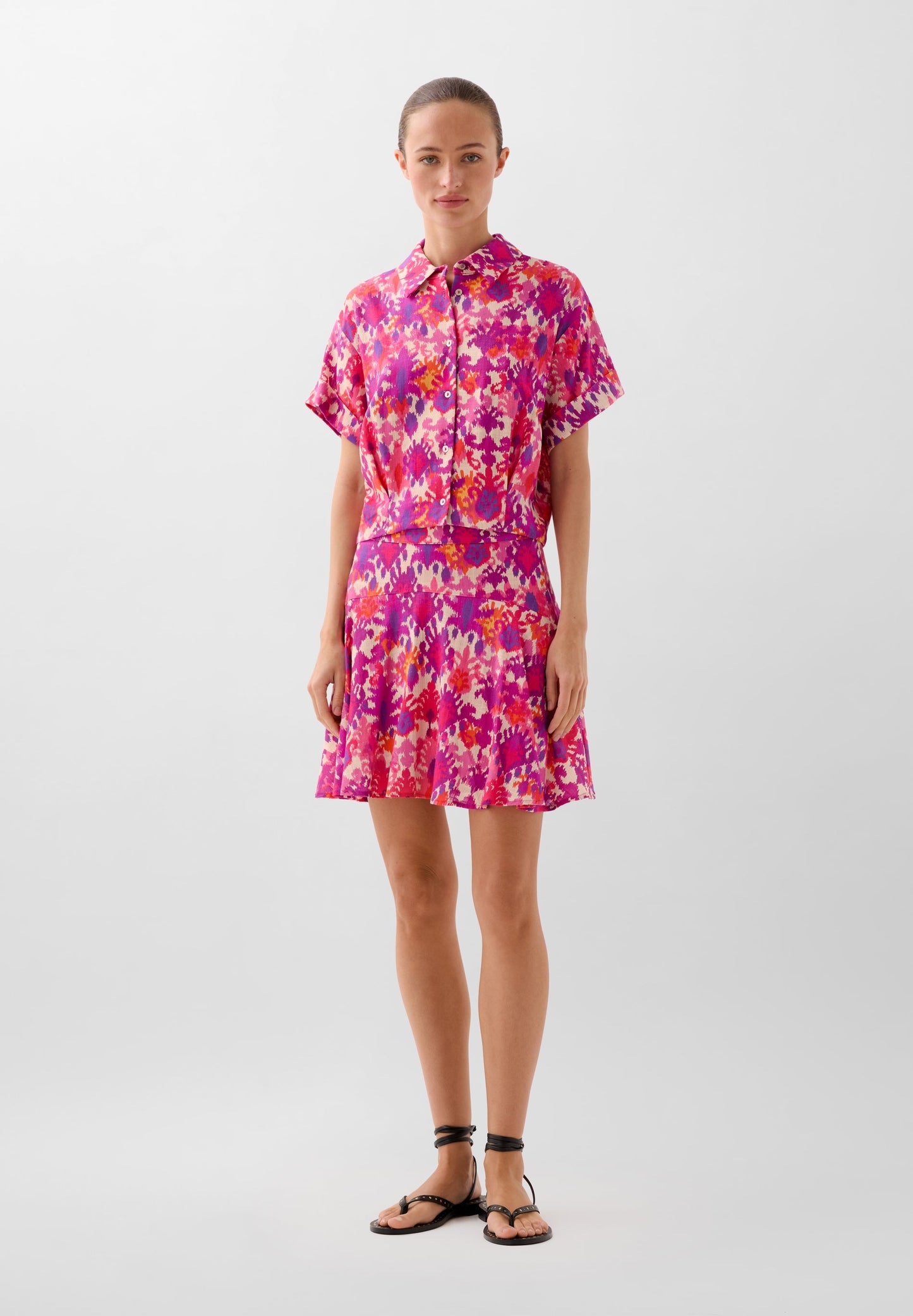 CHEMISE IMPRIMÉE FLUIDE