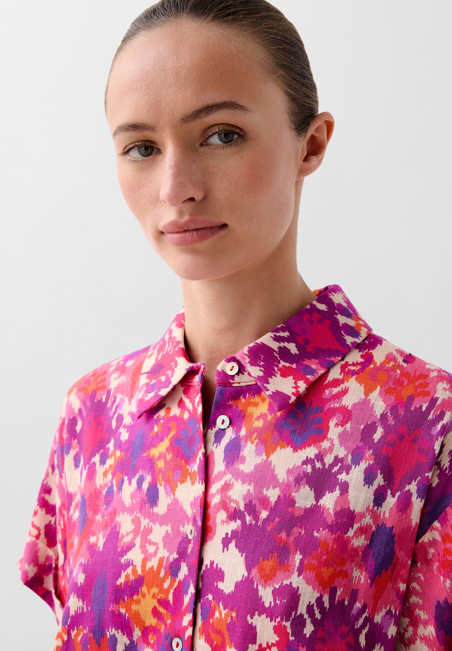 CHEMISE IMPRIMÉE FLUIDE