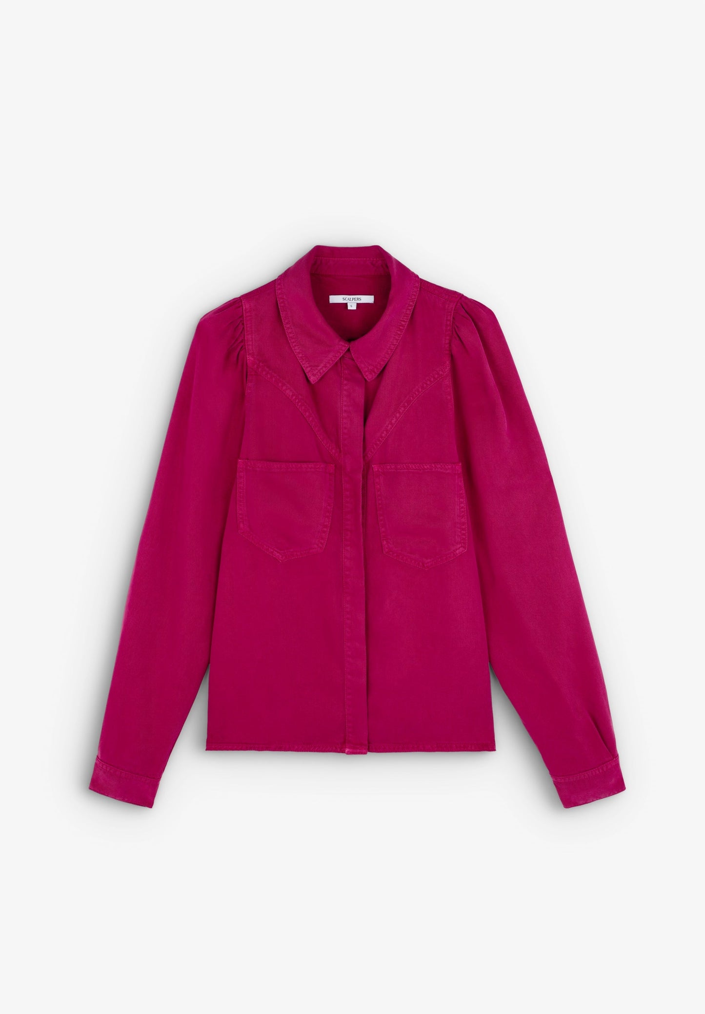 CHEMISE FLUIDE DÉTAIL ÉPAULES