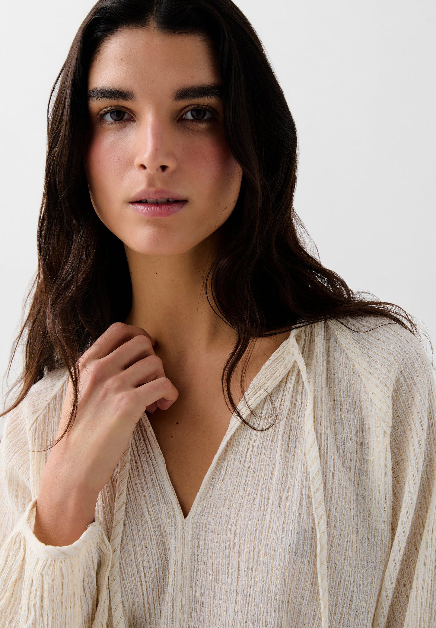 SCSTRIPES LUREX SHIRT