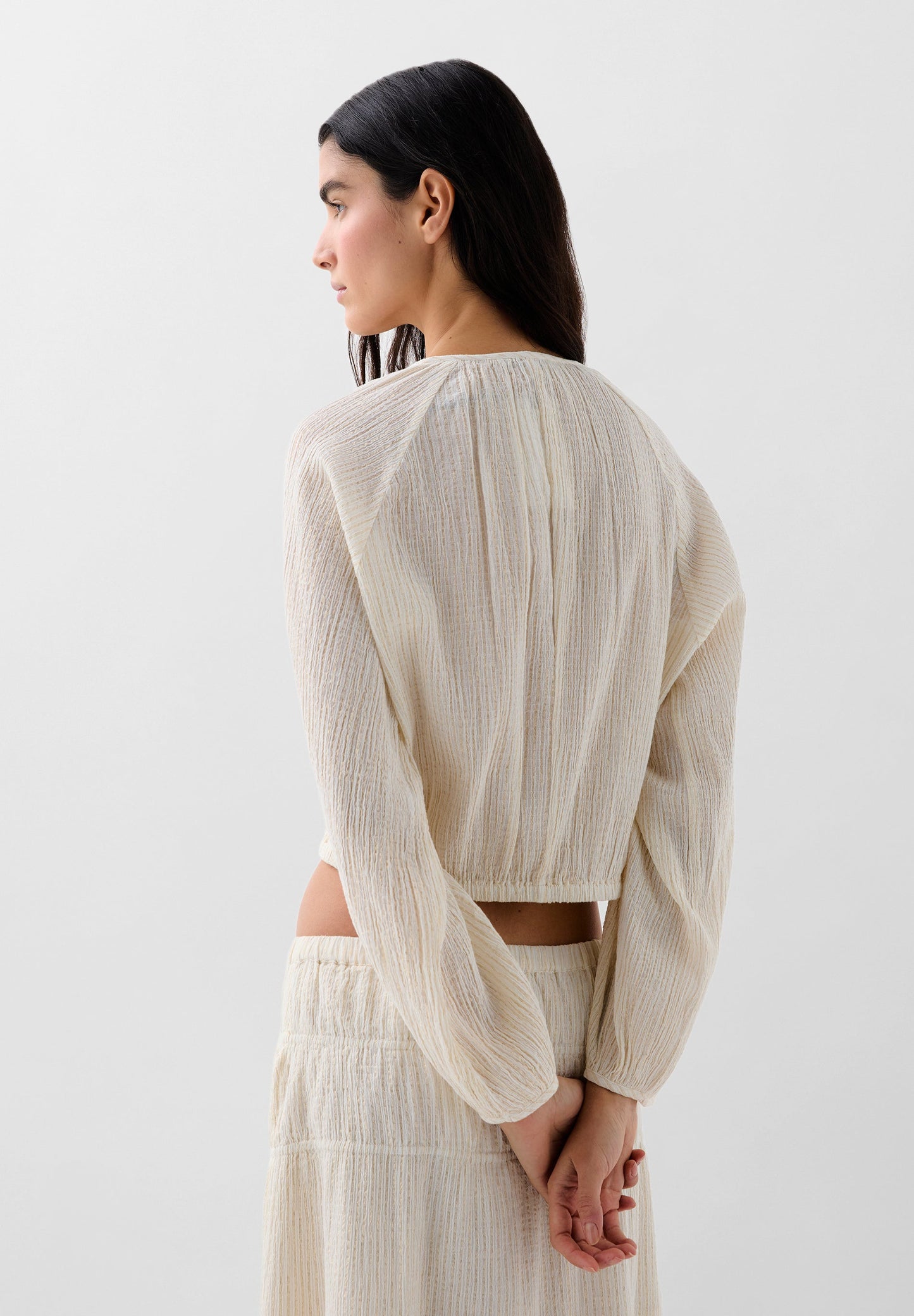 SCSTRIPES LUREX SHIRT