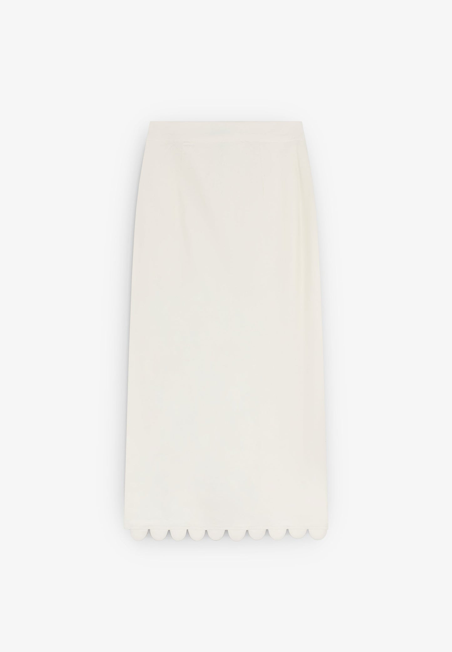 SCLINEN PLAIN MIDI SKIRT