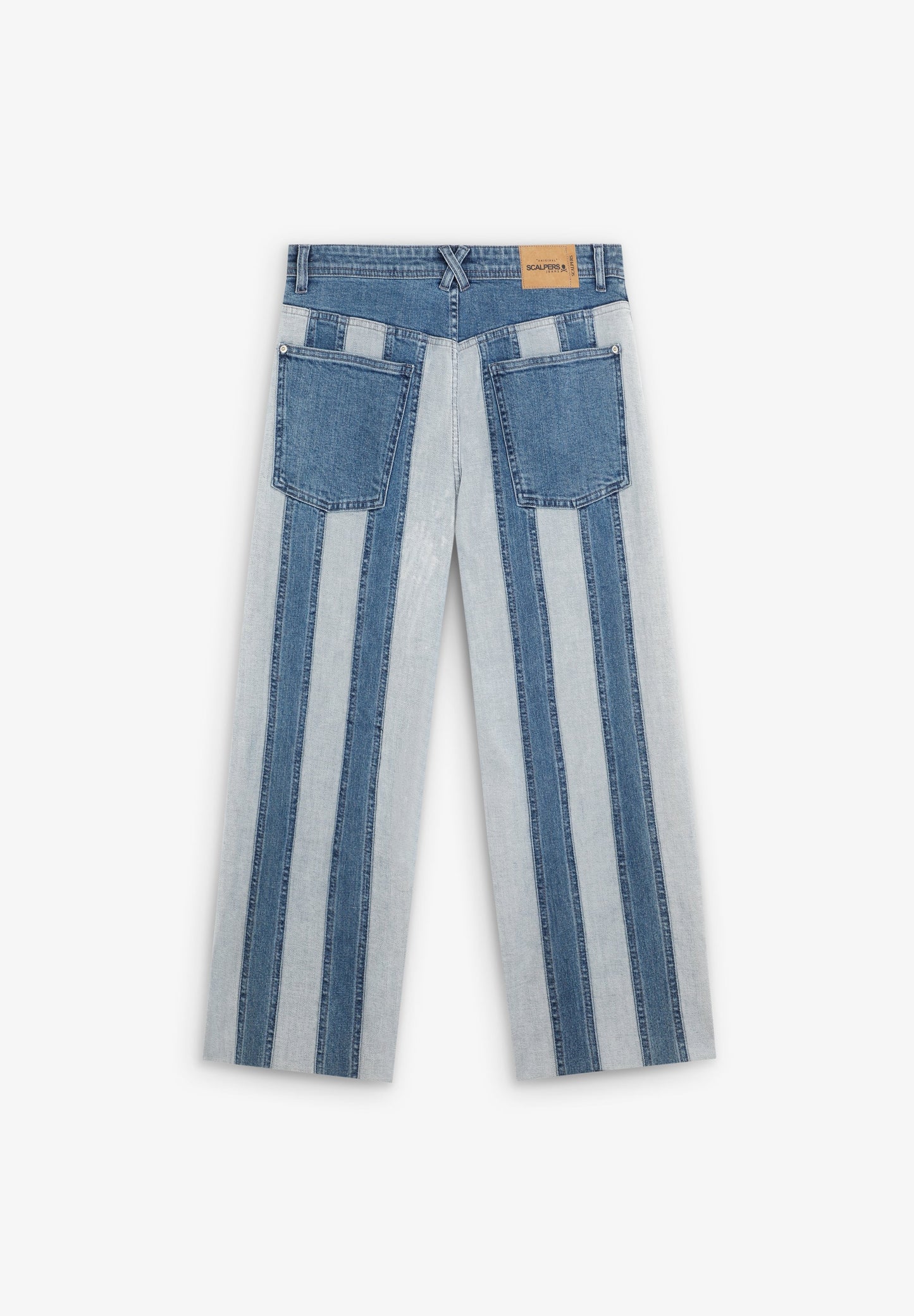 SCSTRAIGHT PATCH DENIM PANT