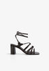 SANDALES TALON CUIR