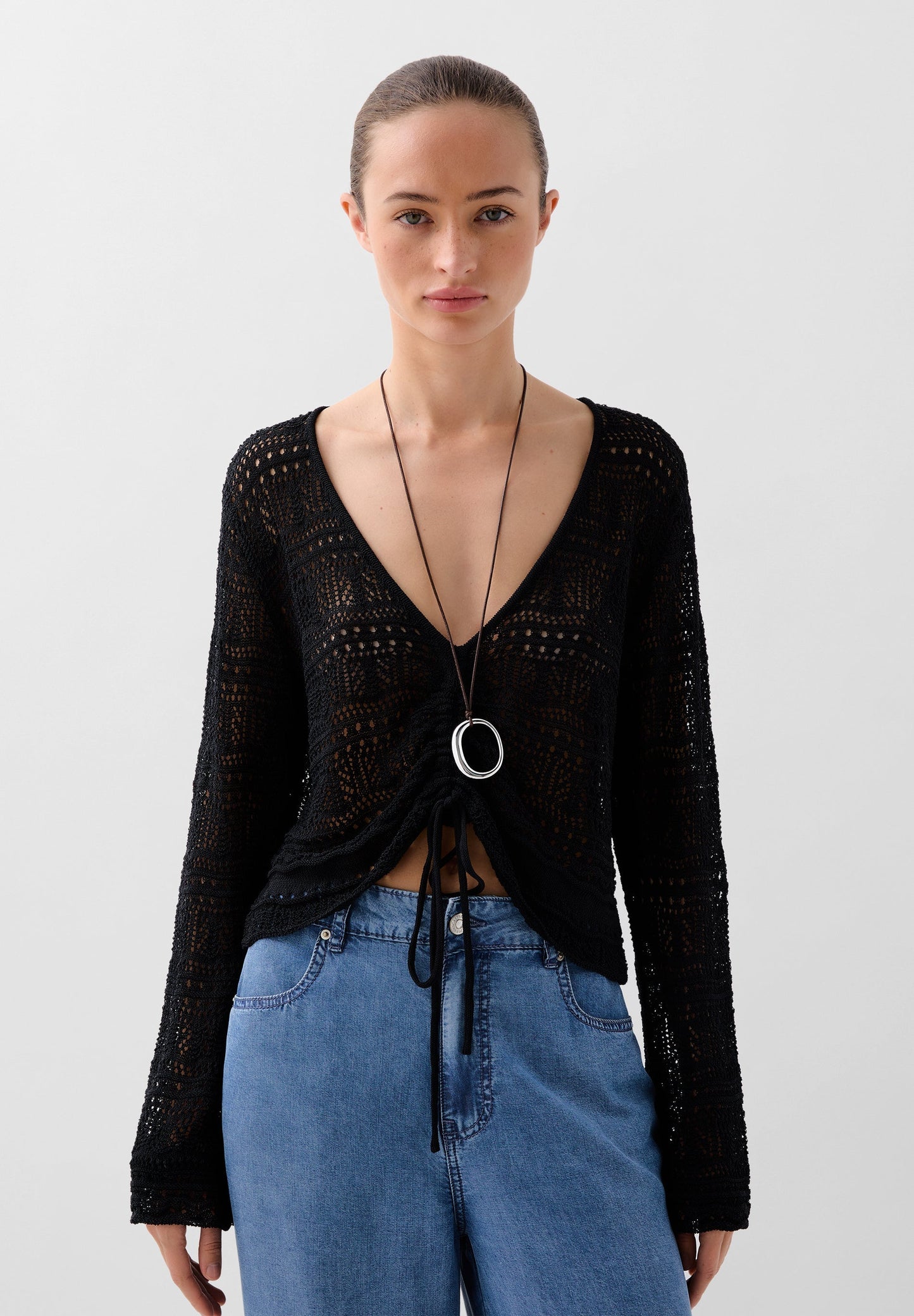 PULL MAILLE FRONCÉ