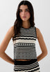 SCSTRIPES KNIT TOP