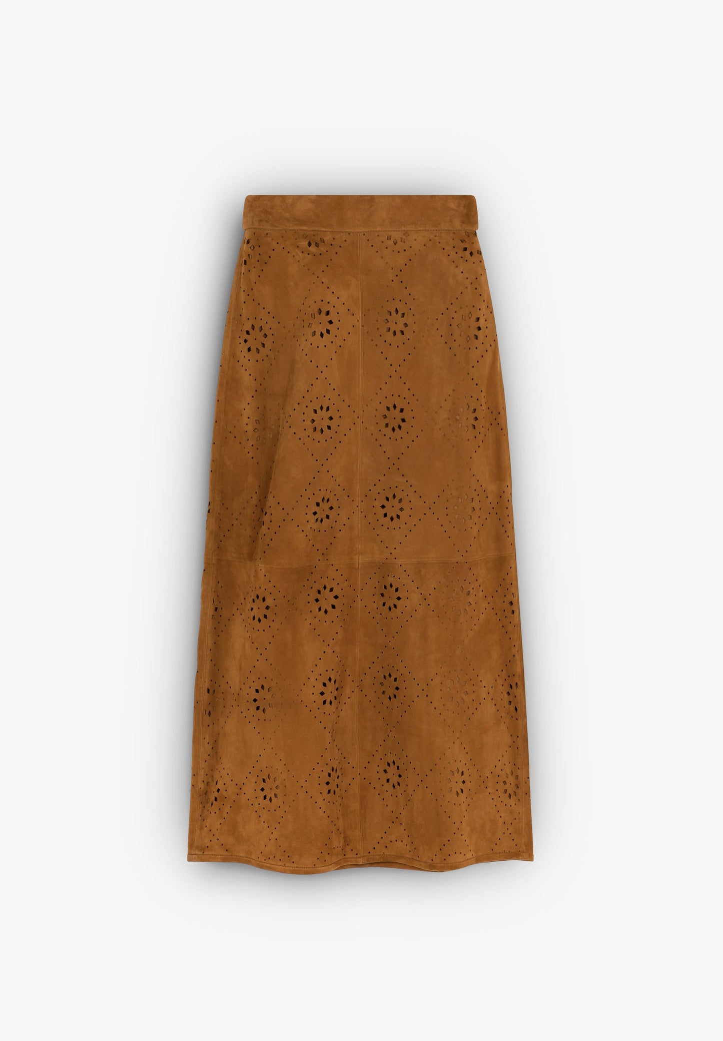 SCSUEDE MIDI SKIRT