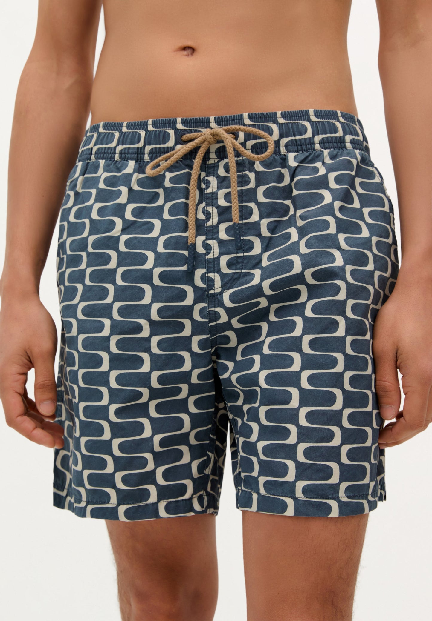 MAILLOT DE BAIN IMPRIMÉ FESTONNÉ