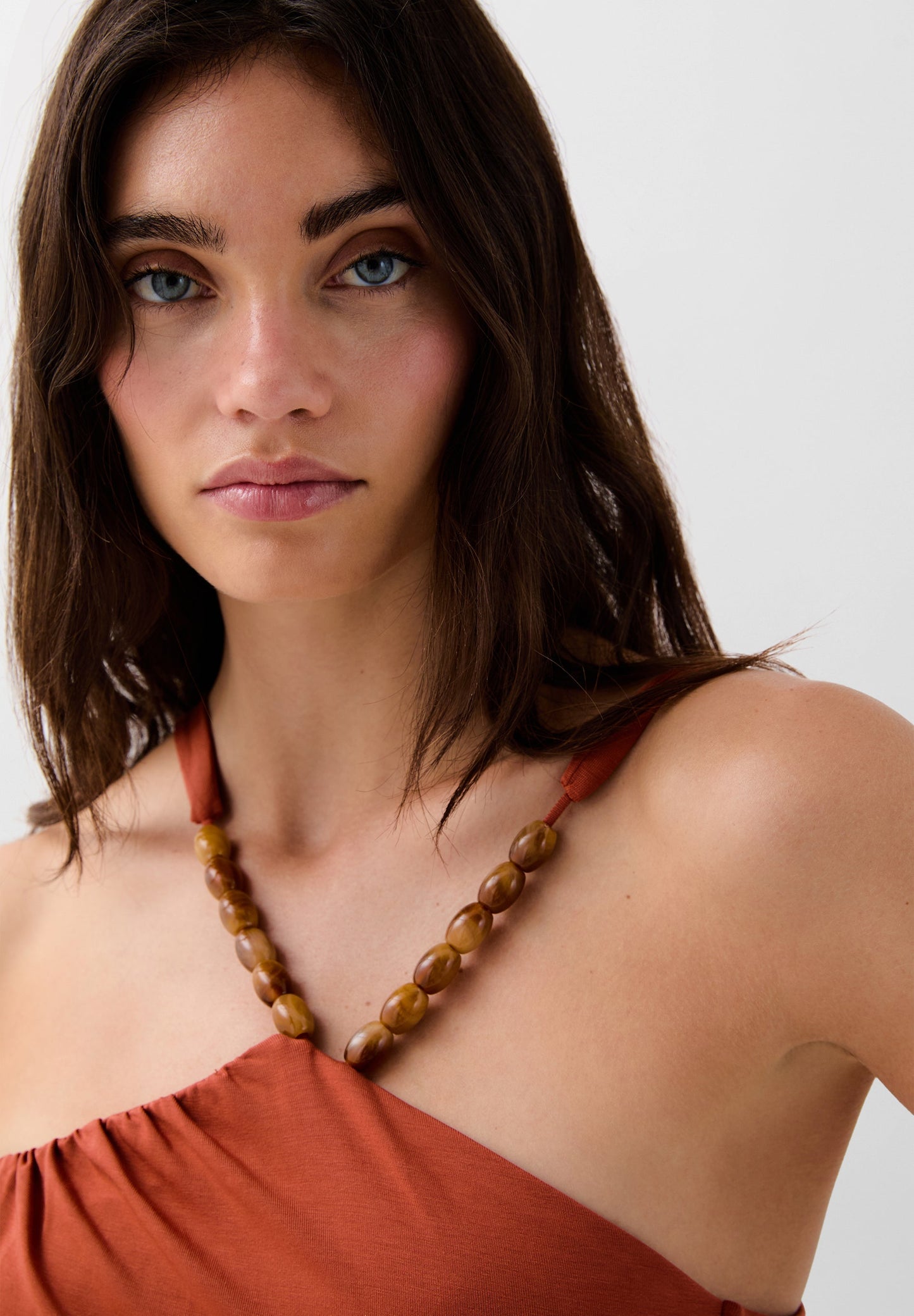 ROBE MIDI ASYMÉTRIQUE