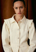 CHEMISE JEAN MANCHES BOUFFANTES