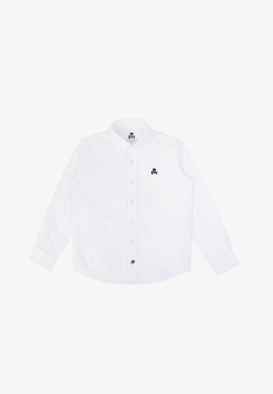 CHEMISE OXFORD COL BOUTONS